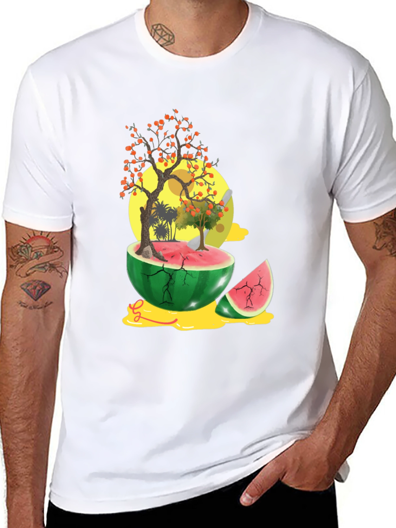 Watermelon Paradise Graphic Tee