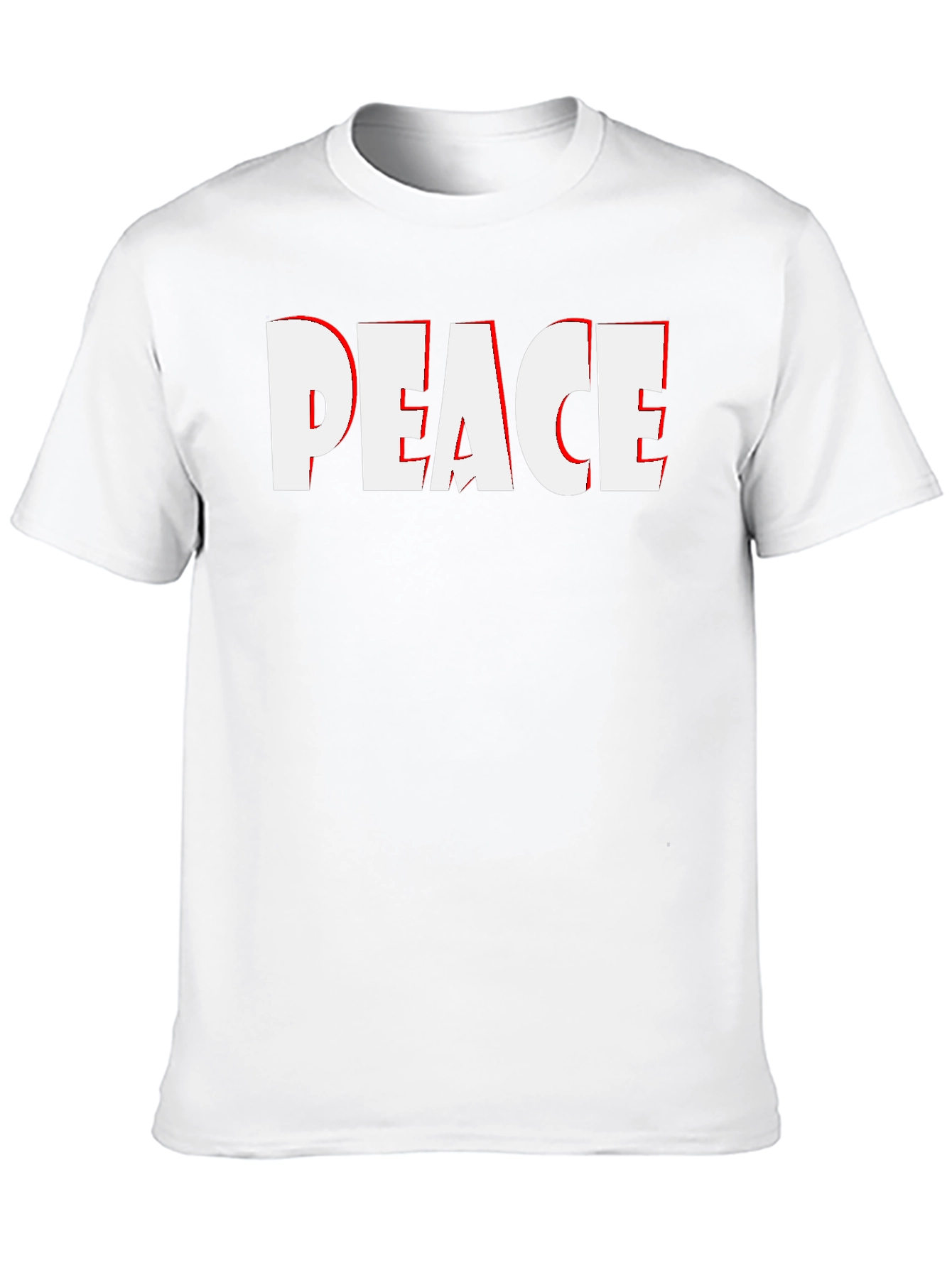 Peace Graphic T-Shirt - Black