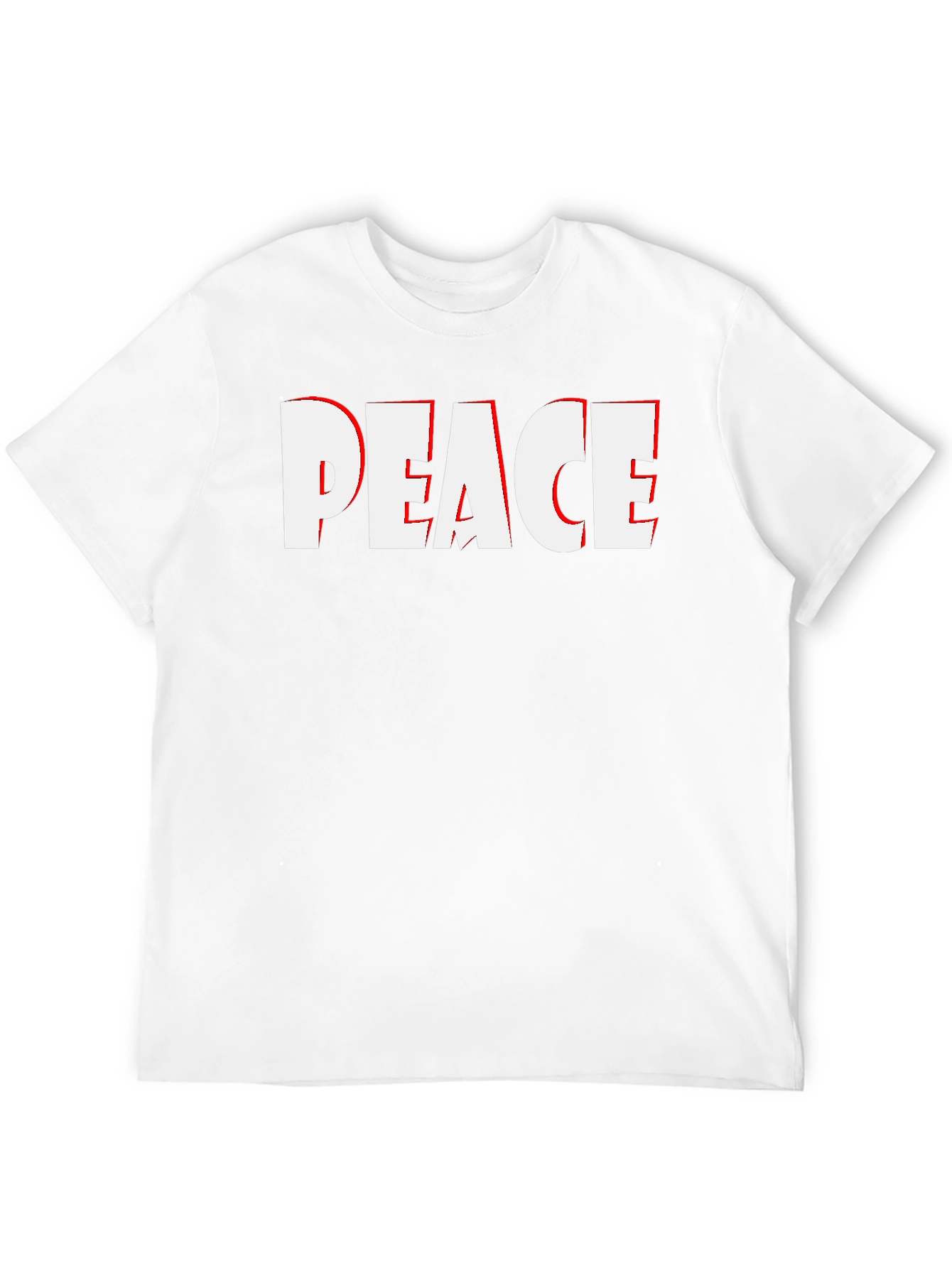 Peace Graphic T-Shirt - Black
