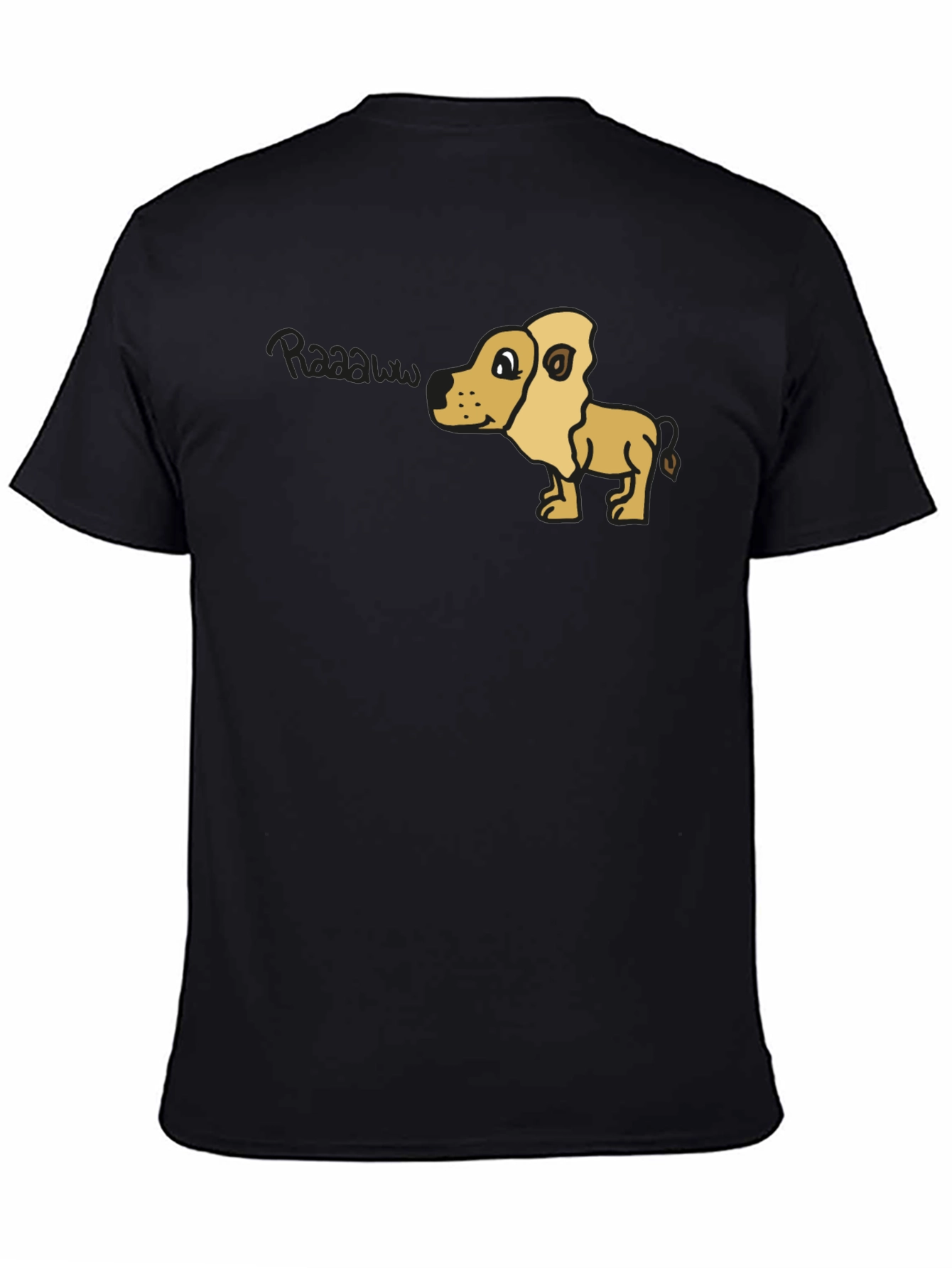 Roaring Lion Graphic Black T-Shirt