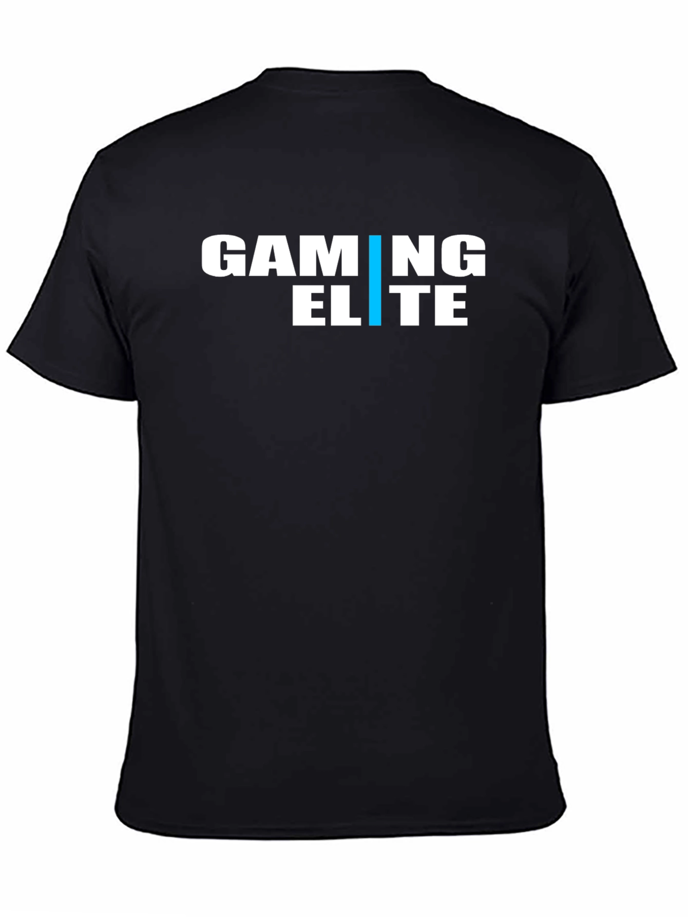 Gaming Elite Black T-Shirt for Men
