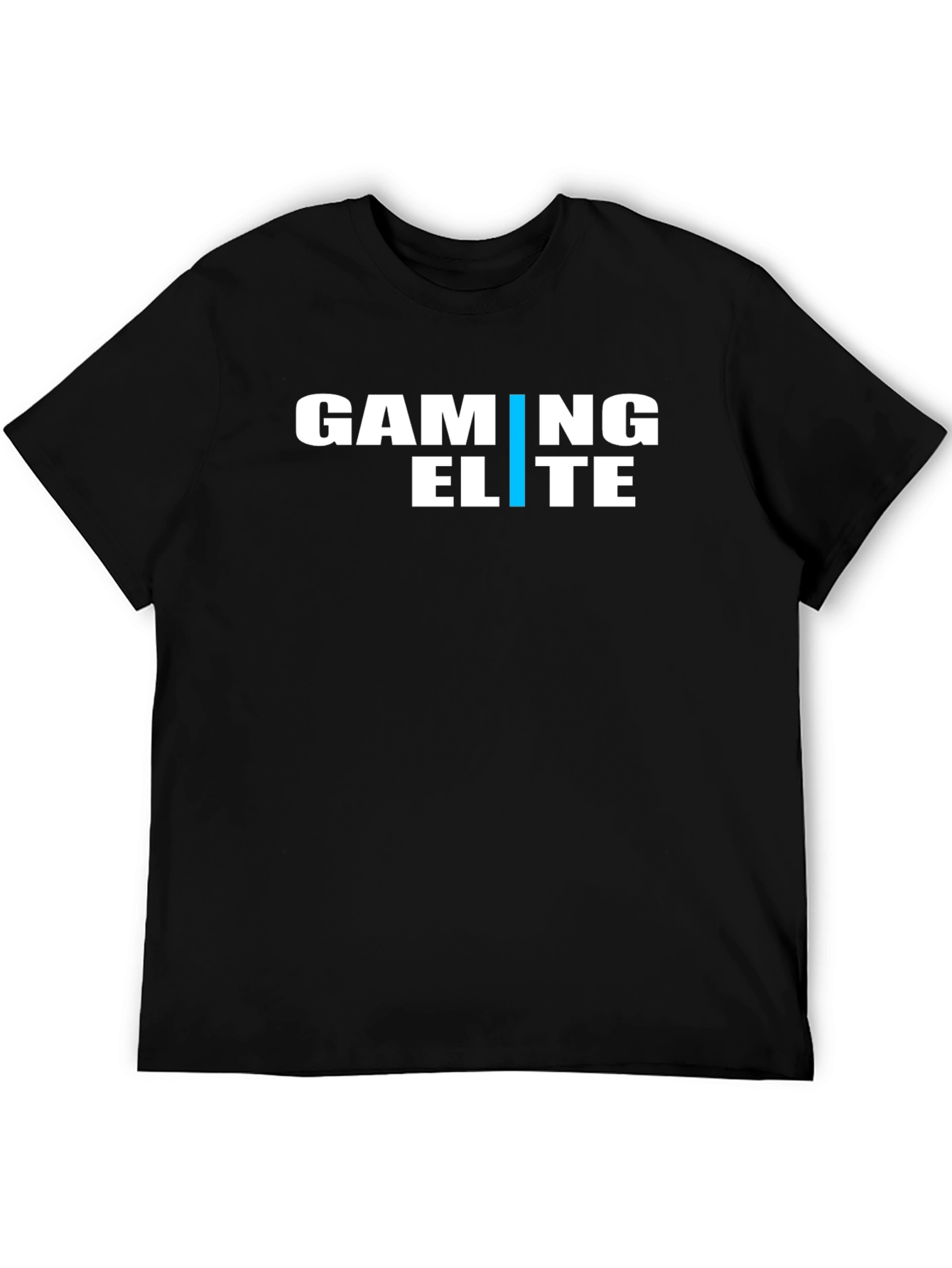 Gaming Elite Black T-Shirt for Men