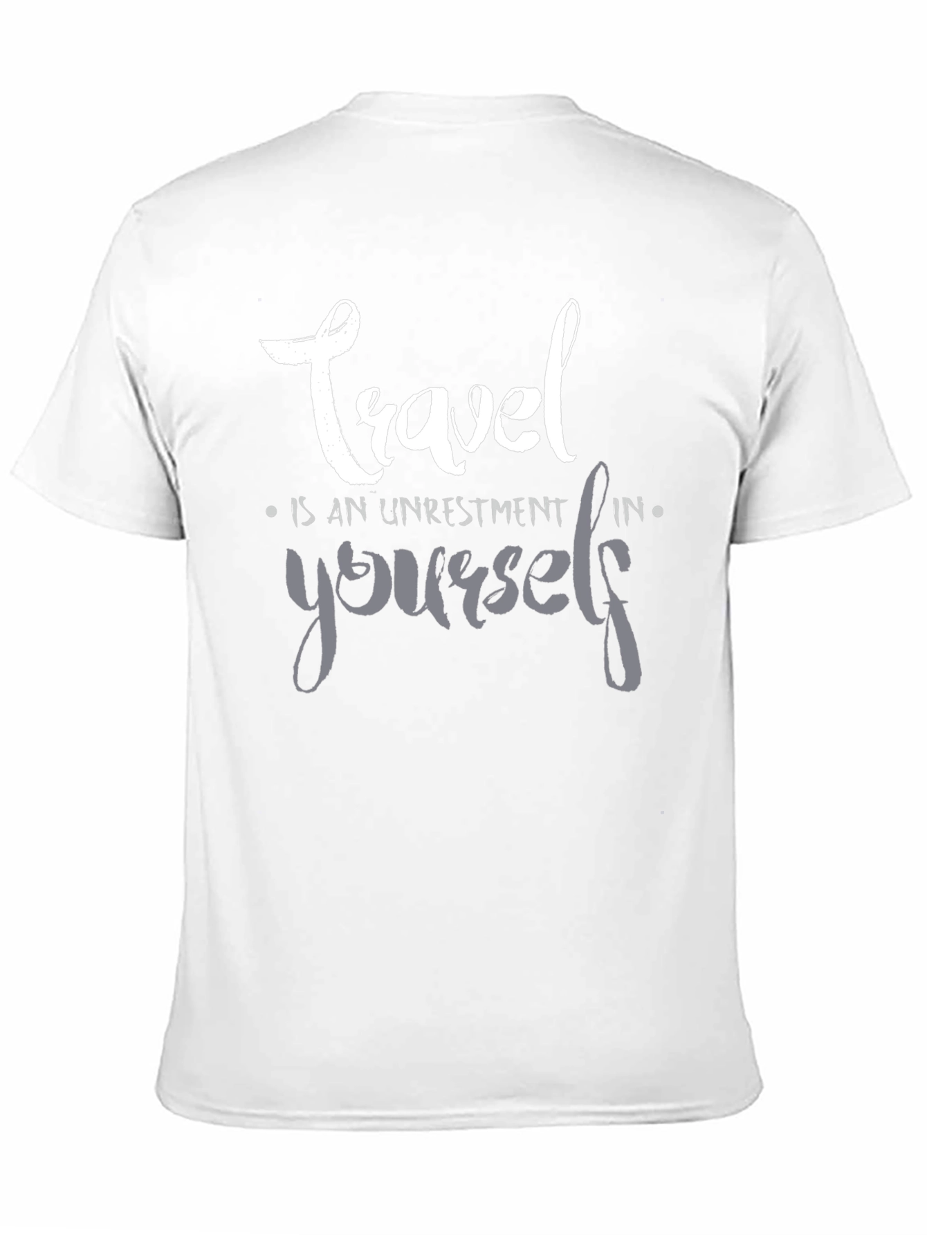Travel Investment T-Shirt - Stylish Graphic Tee