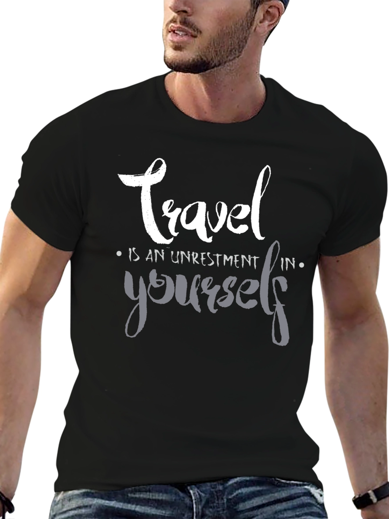 Travel Investment T-Shirt - Stylish Graphic Tee