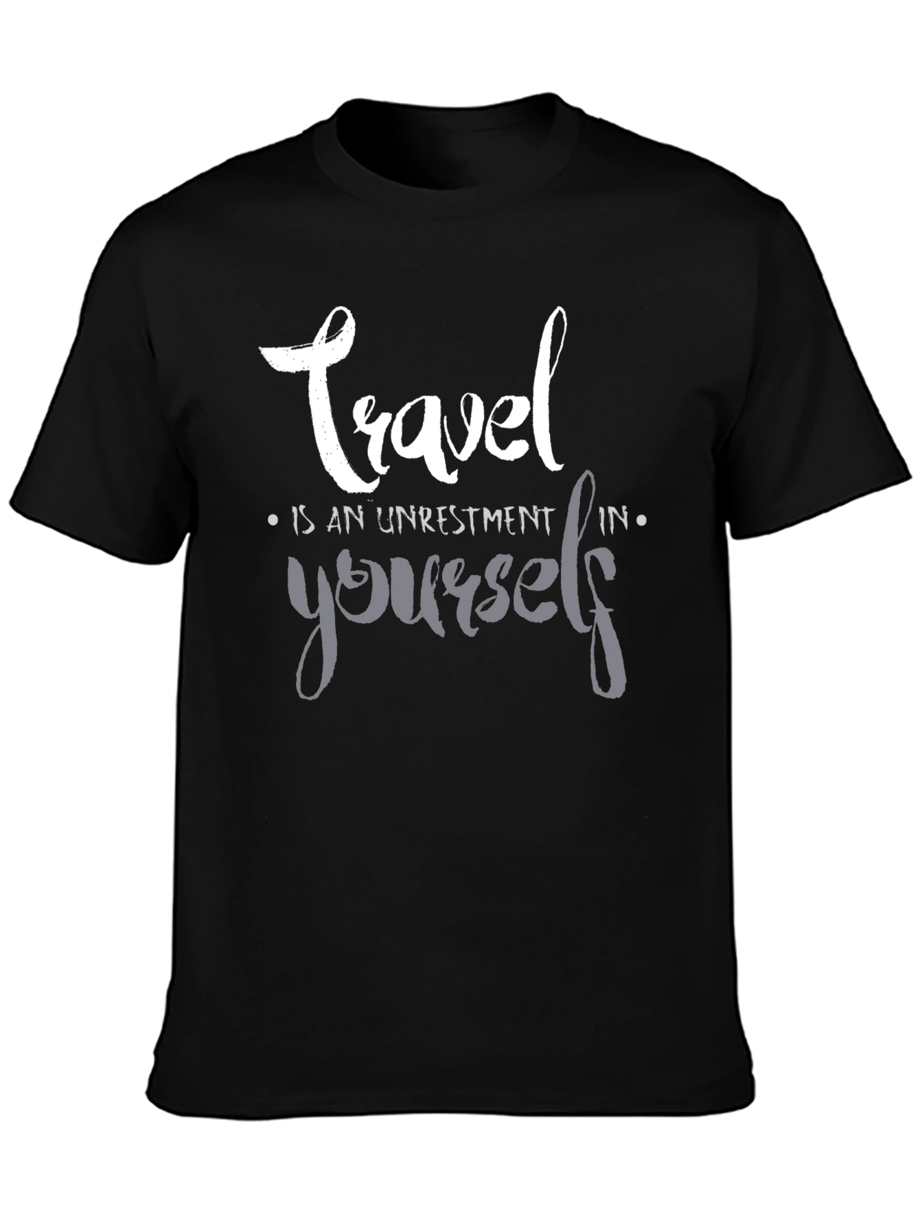 Travel Investment T-Shirt - Stylish Graphic Tee