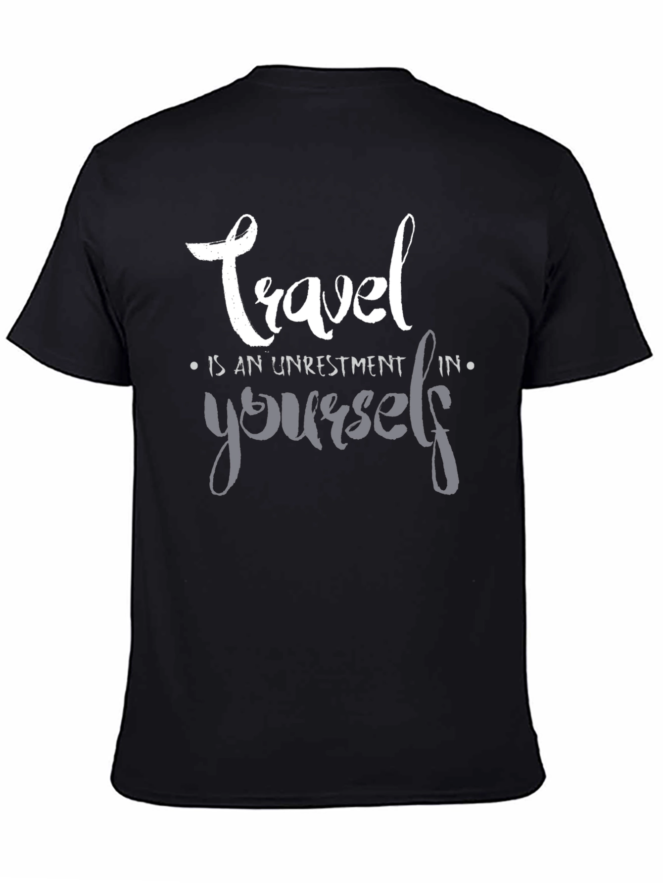 Travel Investment T-Shirt - Stylish Graphic Tee