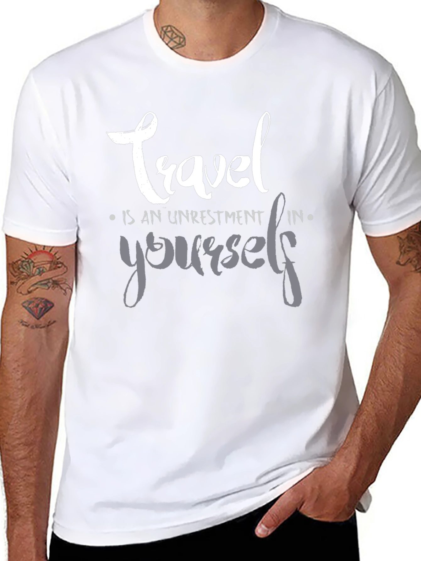 Travel Investment T-Shirt - Stylish Graphic Tee