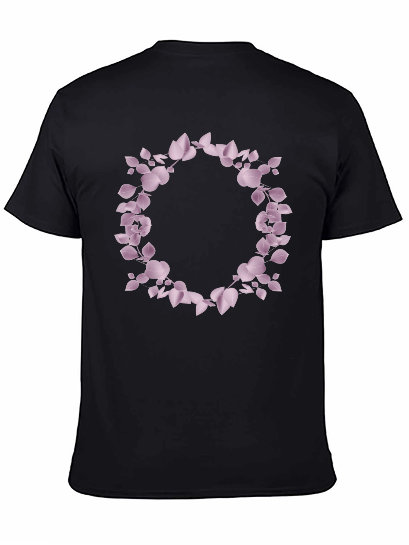 Elegant Floral Wreath T-Shirt