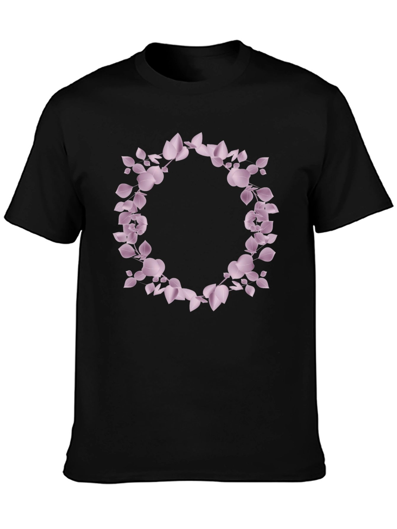 Elegant Floral Wreath T-Shirt