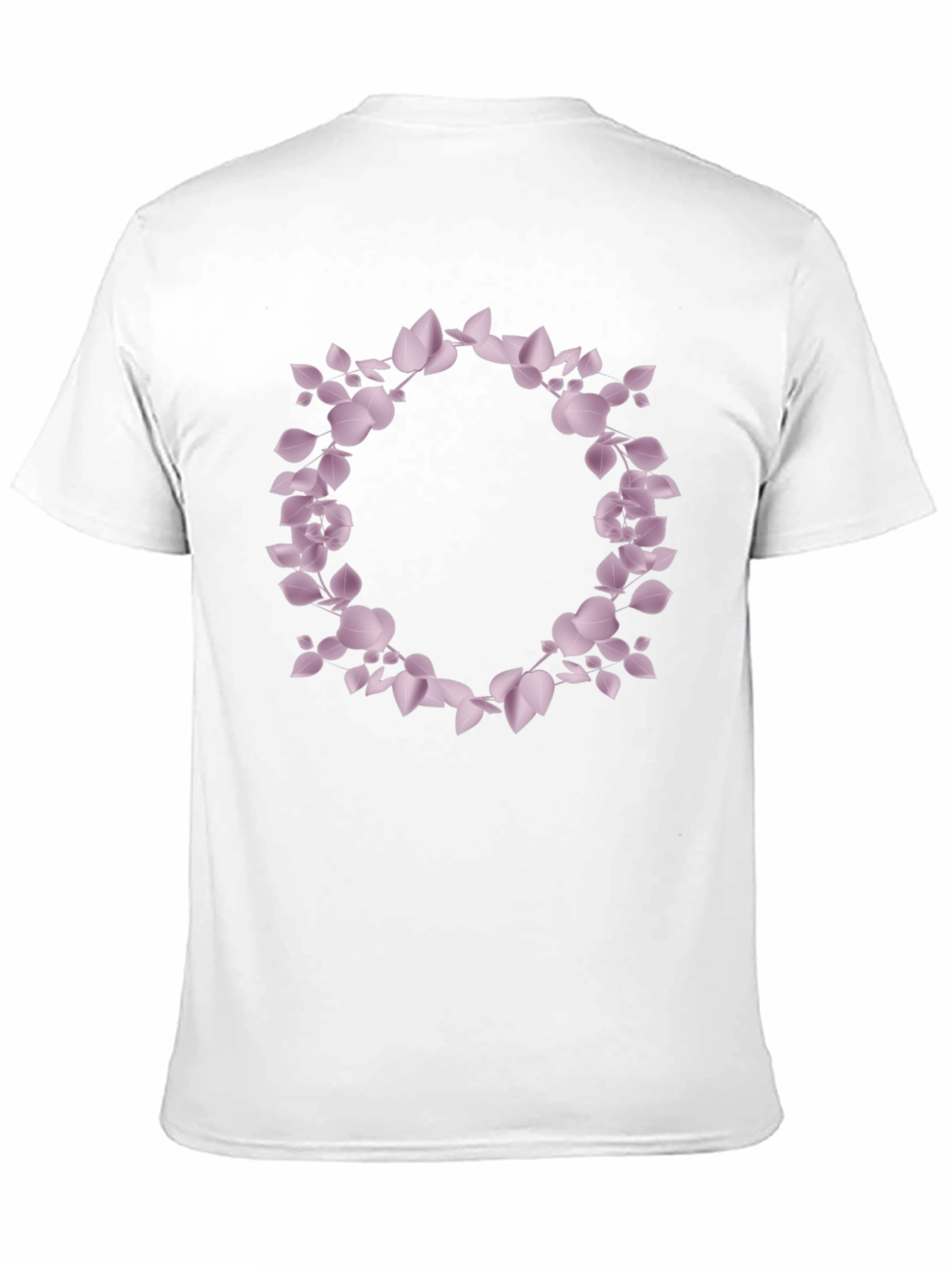 Elegant Floral Wreath T-Shirt