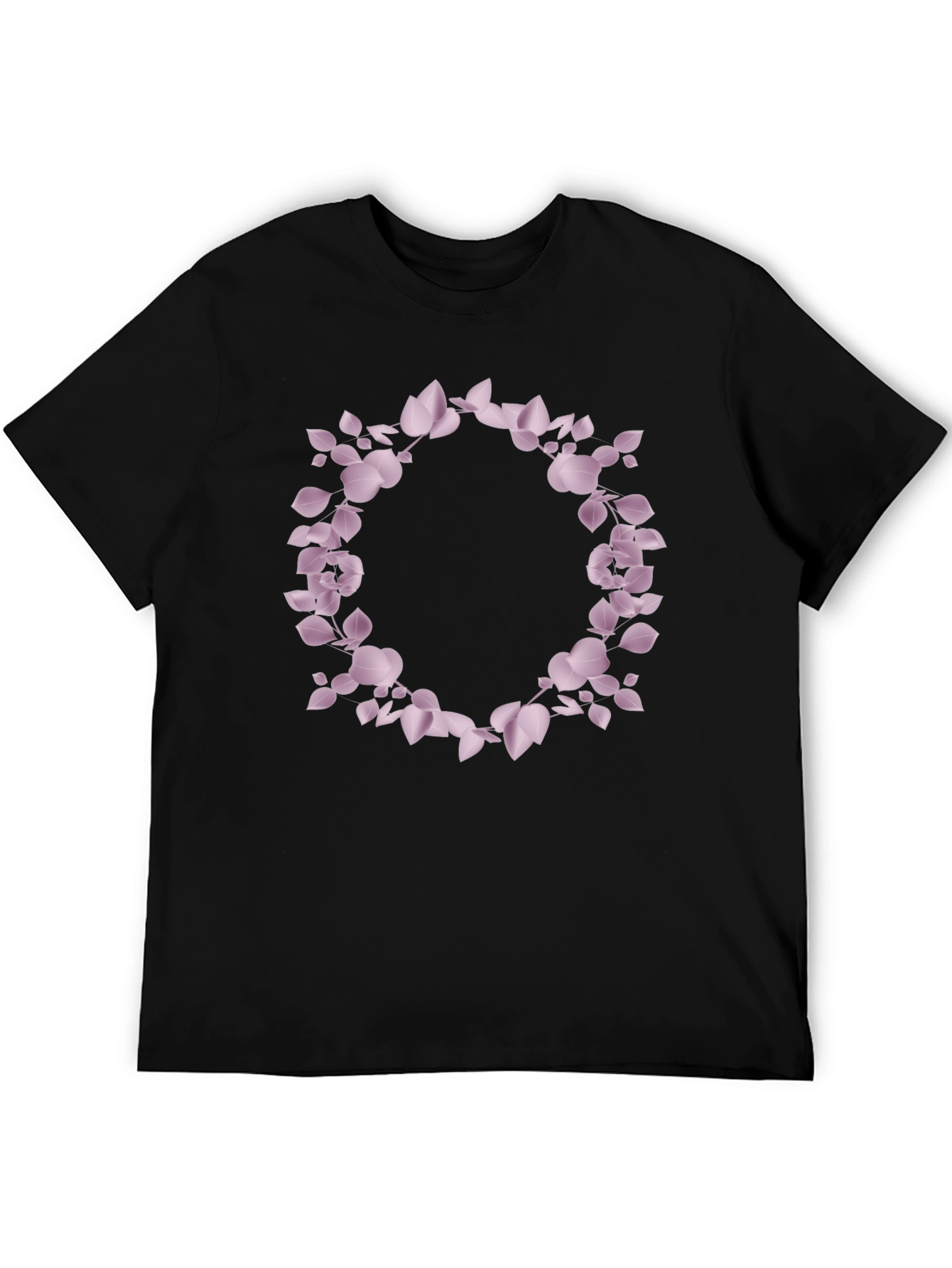 Elegant Floral Wreath T-Shirt