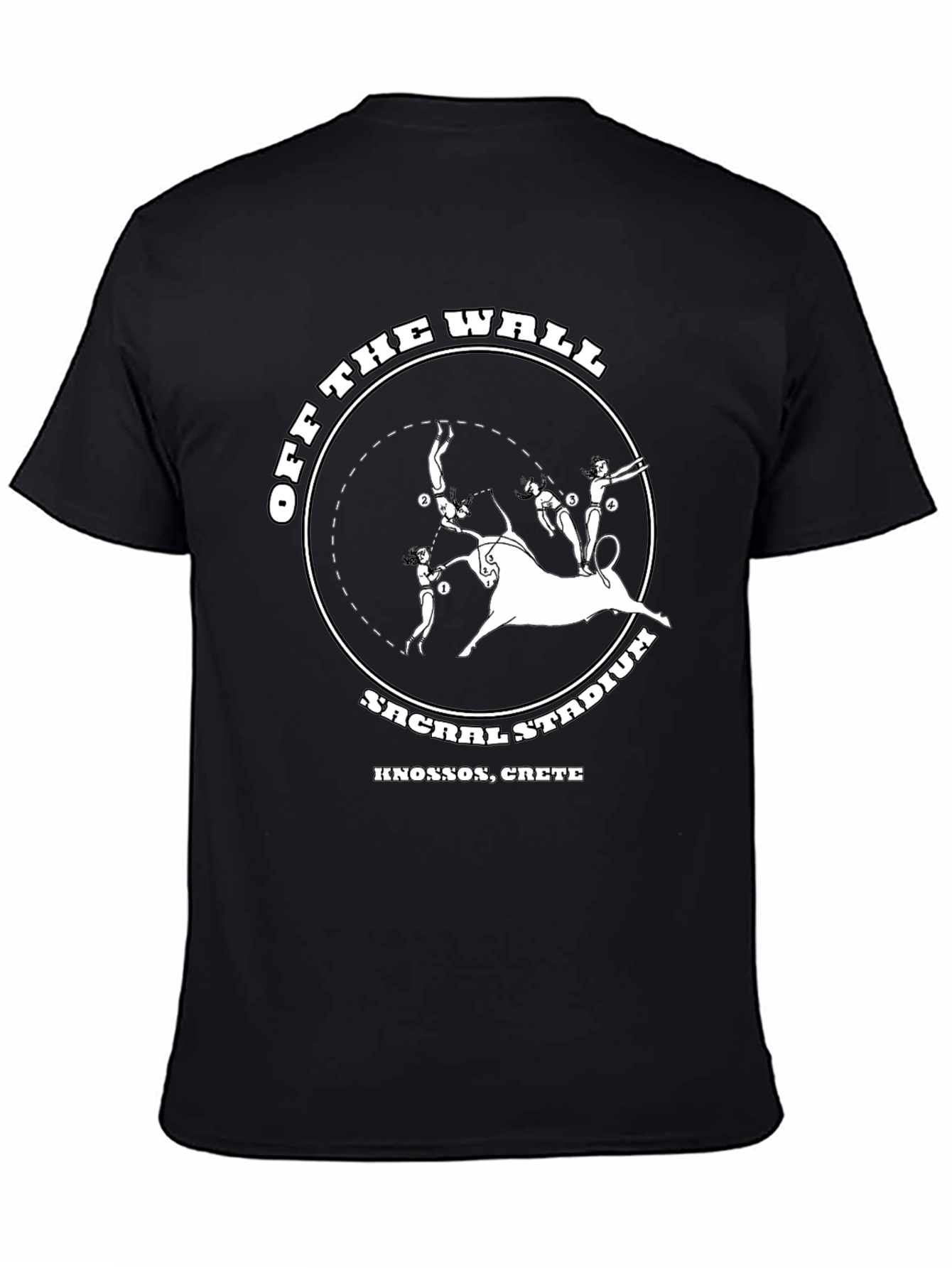 Off The Wall Sacral Stadium Bull Jump T-Shirt