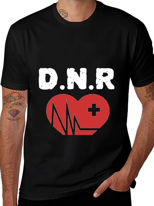 DNR Heartbeat Graphic T-Shirt - Comfortable Fit