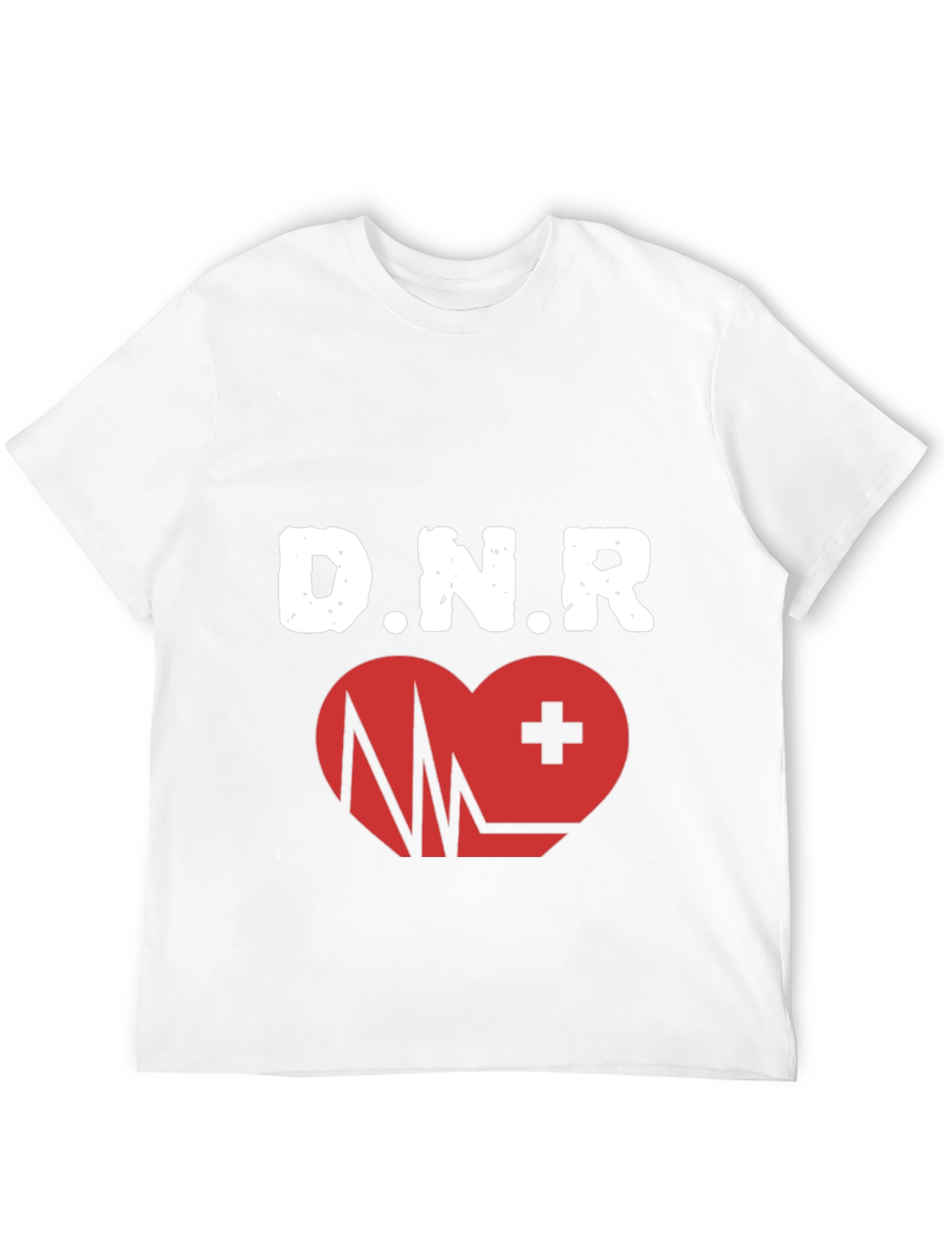 DNR Heartbeat Graphic T-Shirt - Comfortable Fit
