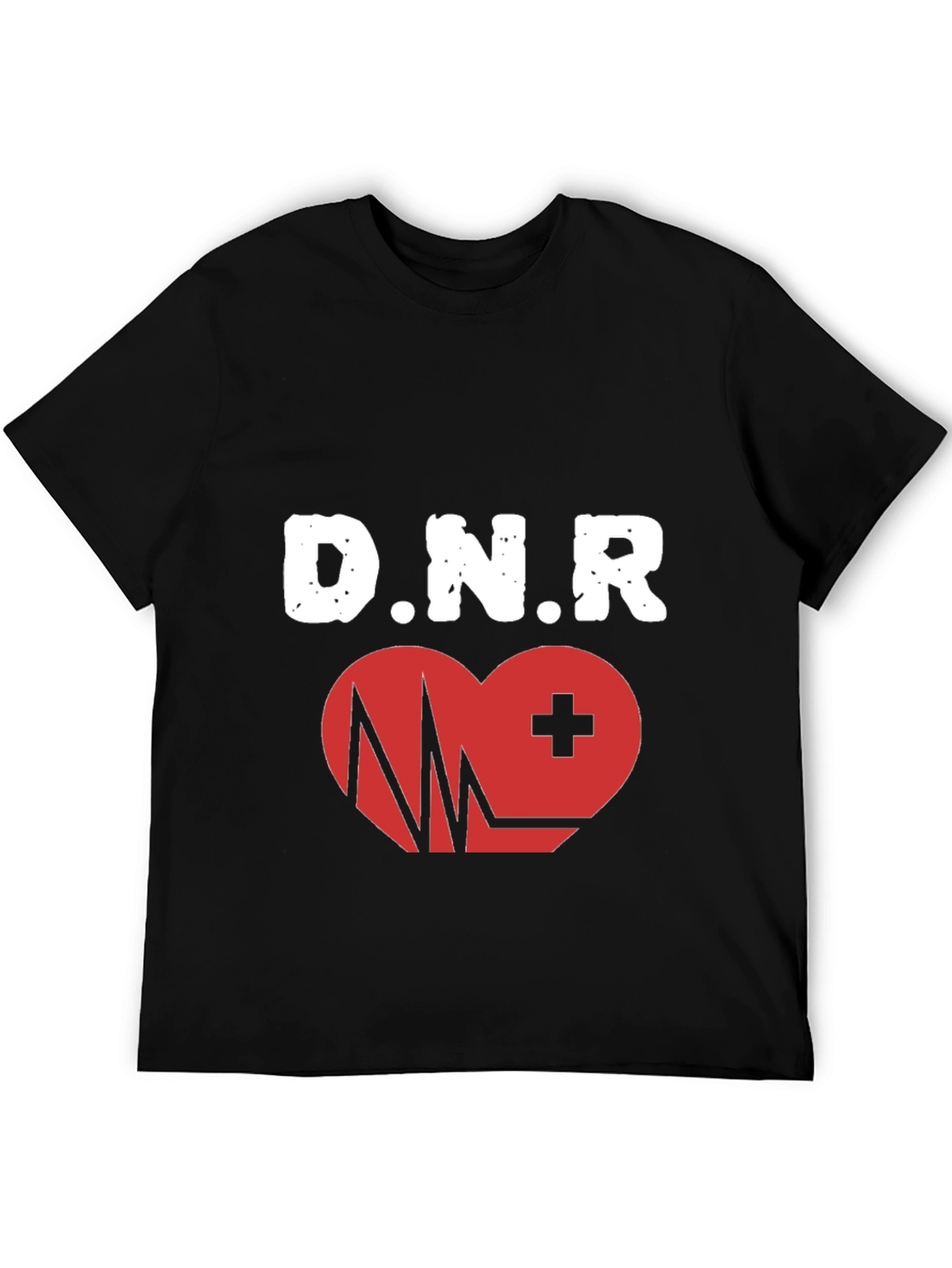 DNR Heartbeat Graphic T-Shirt - Comfortable Fit