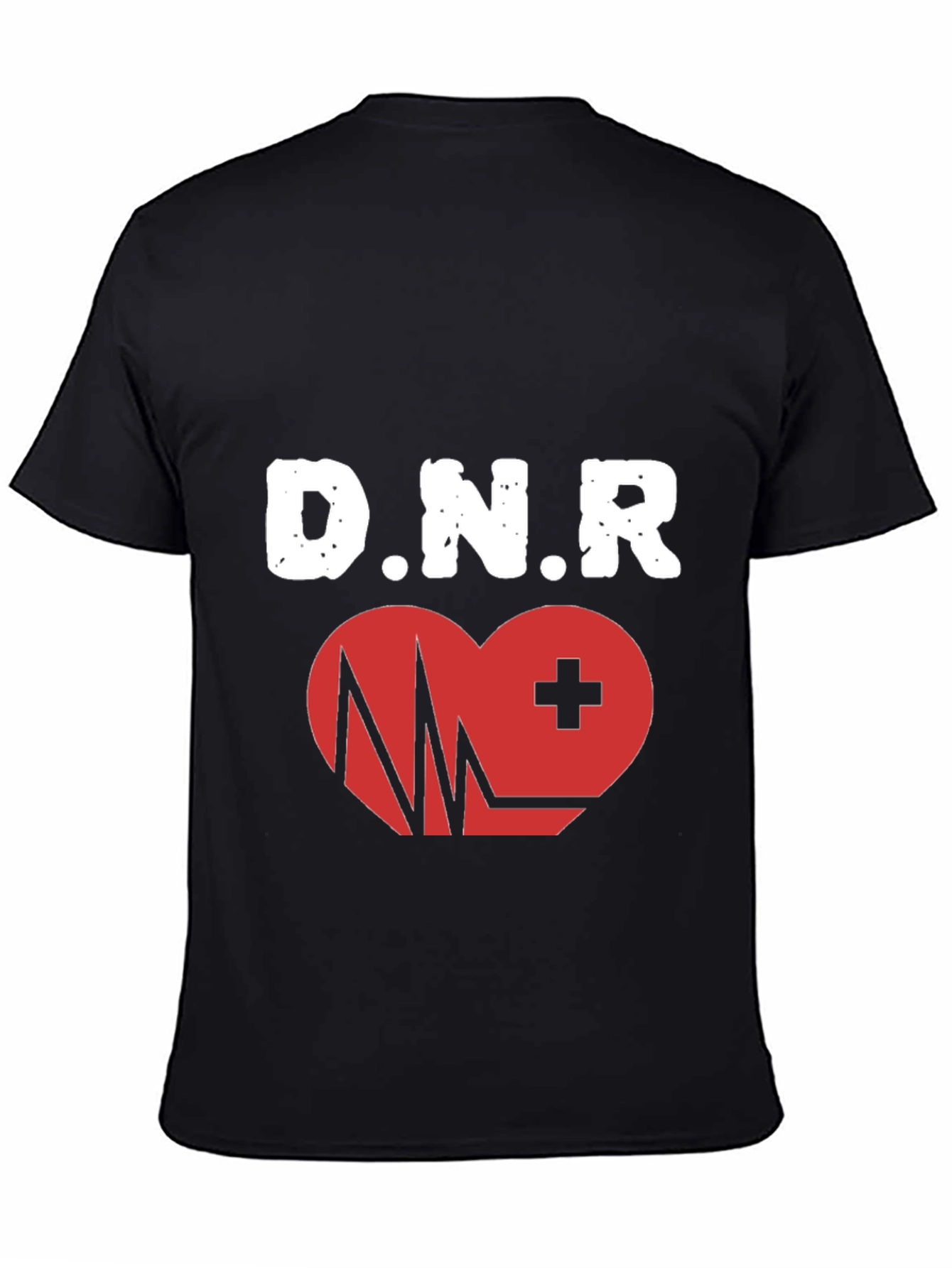 DNR Heartbeat Graphic T-Shirt - Comfortable Fit