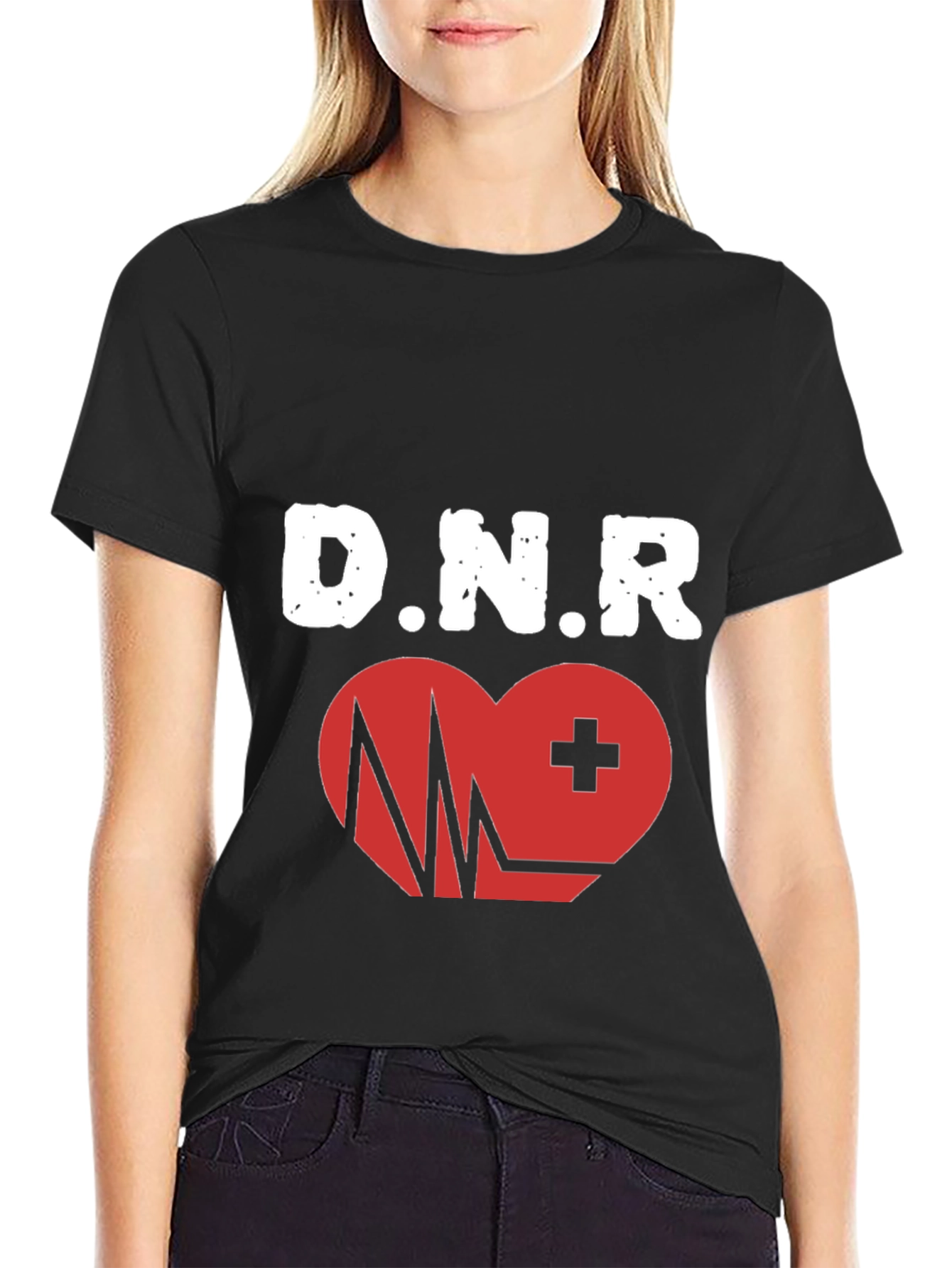 DNR Heartbeat Graphic T-Shirt - Comfortable Fit