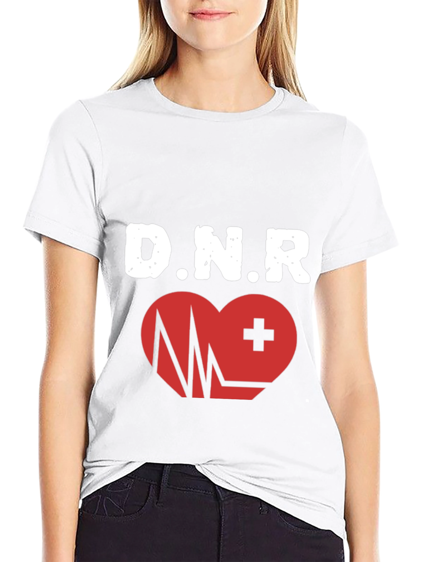 DNR Heartbeat Graphic T-Shirt - Comfortable Fit