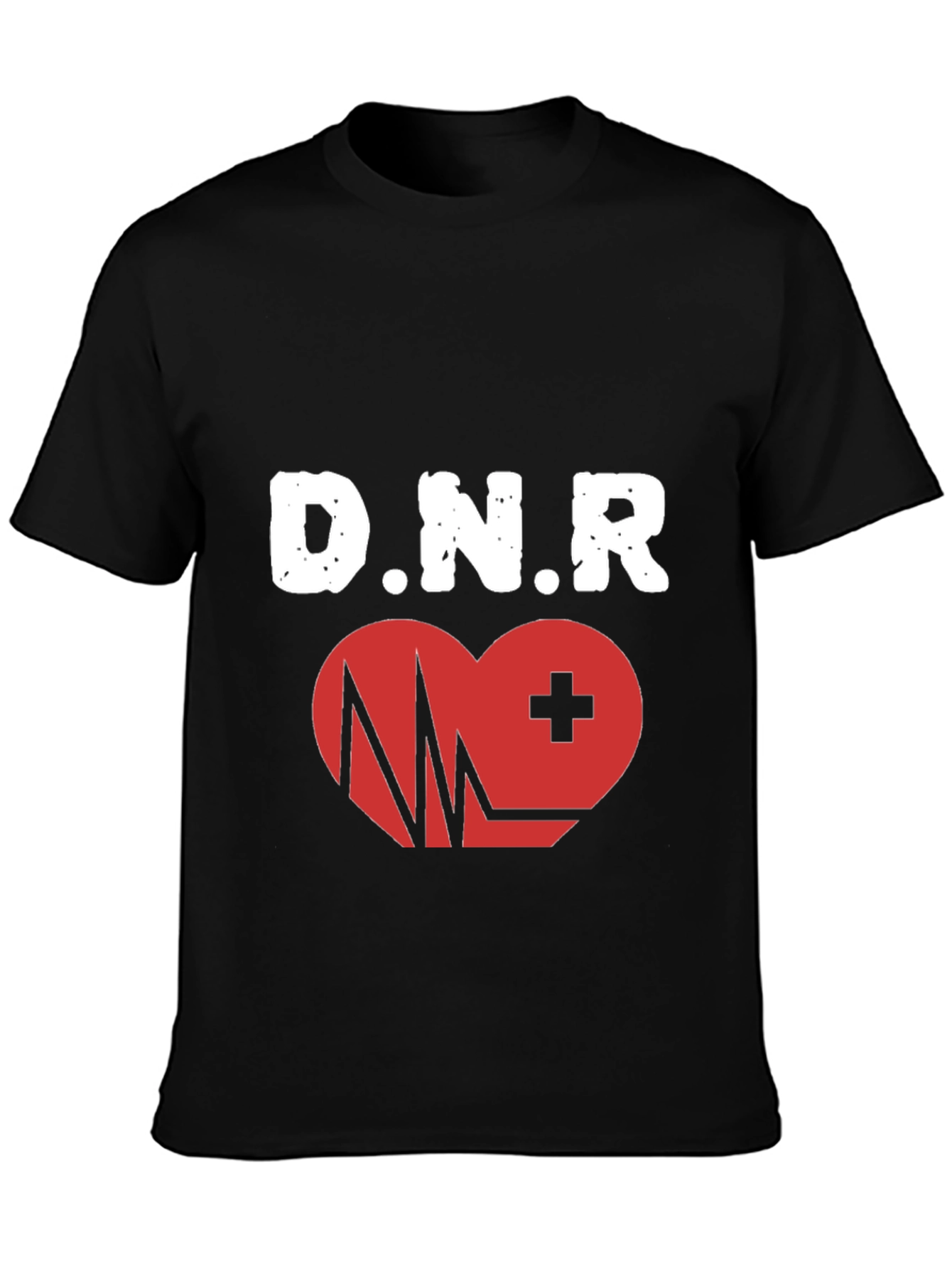 DNR Heartbeat Graphic T-Shirt - Comfortable Fit