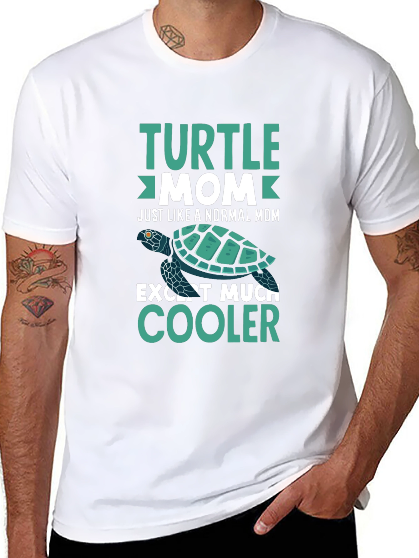 Turtle Mom T-Shirt - Cool Mom Edition