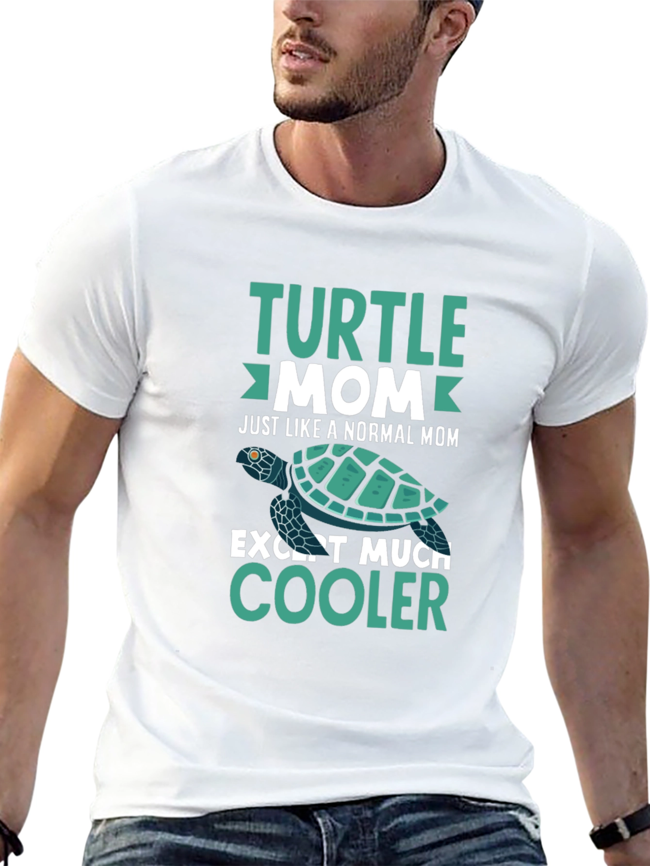 Turtle Mom T-Shirt - Cool Mom Edition