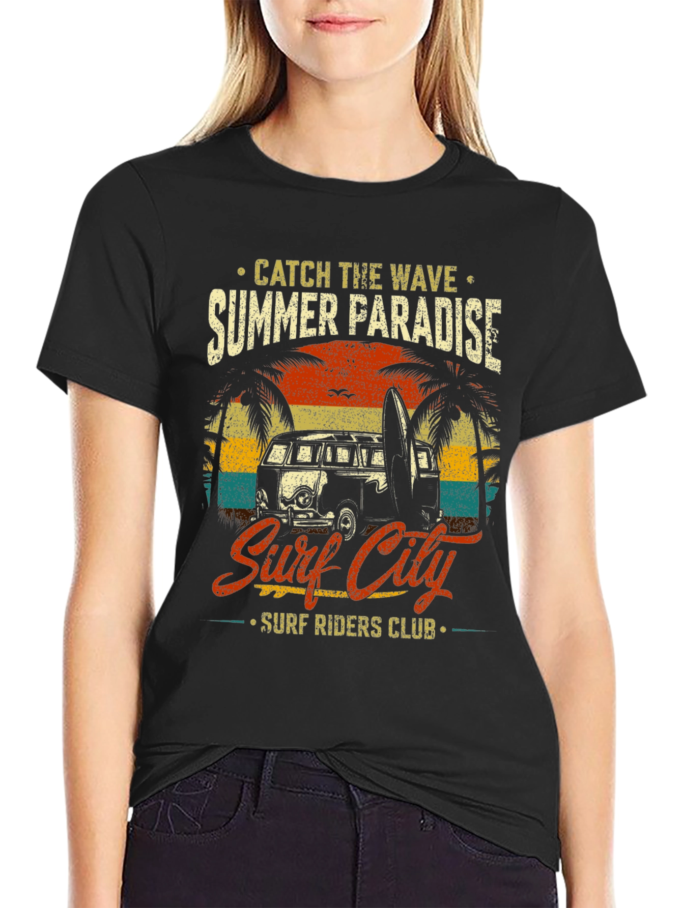Summer Paradise Surf T-Shirt
