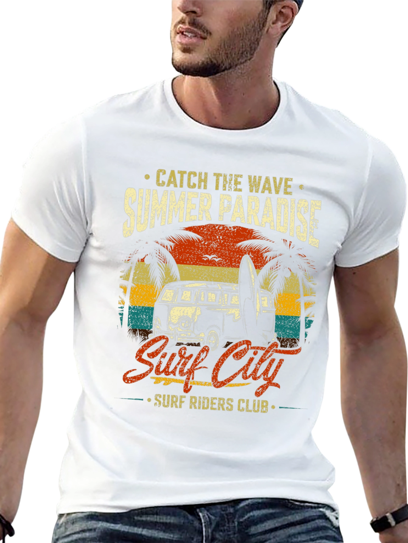 Summer Paradise Surf T-Shirt