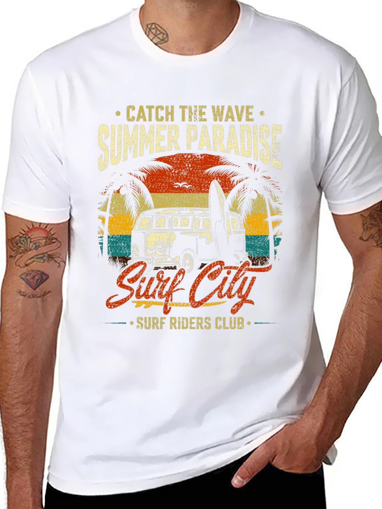 Summer Paradise Surf T-Shirt