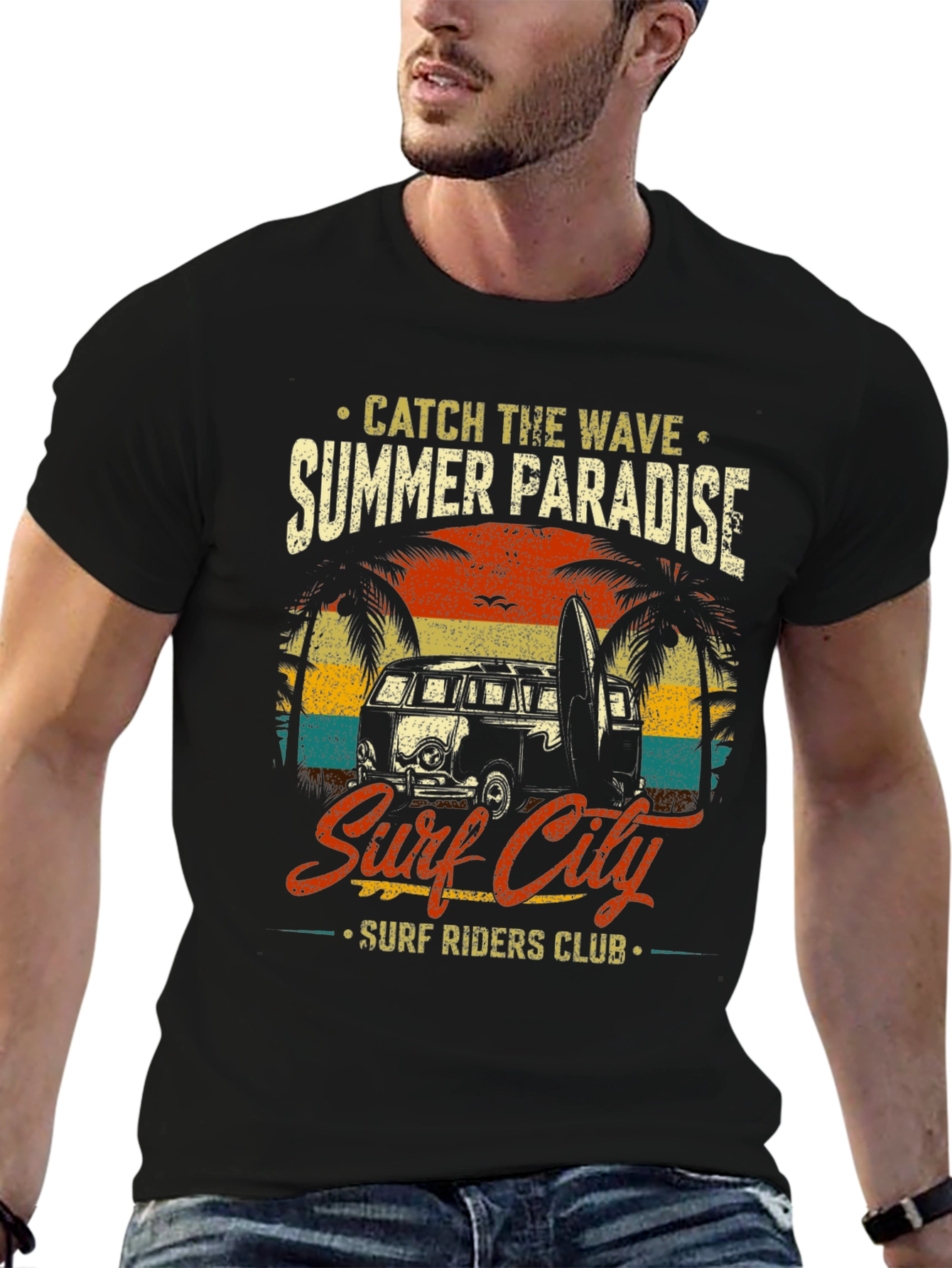 Summer Paradise Surf T-Shirt