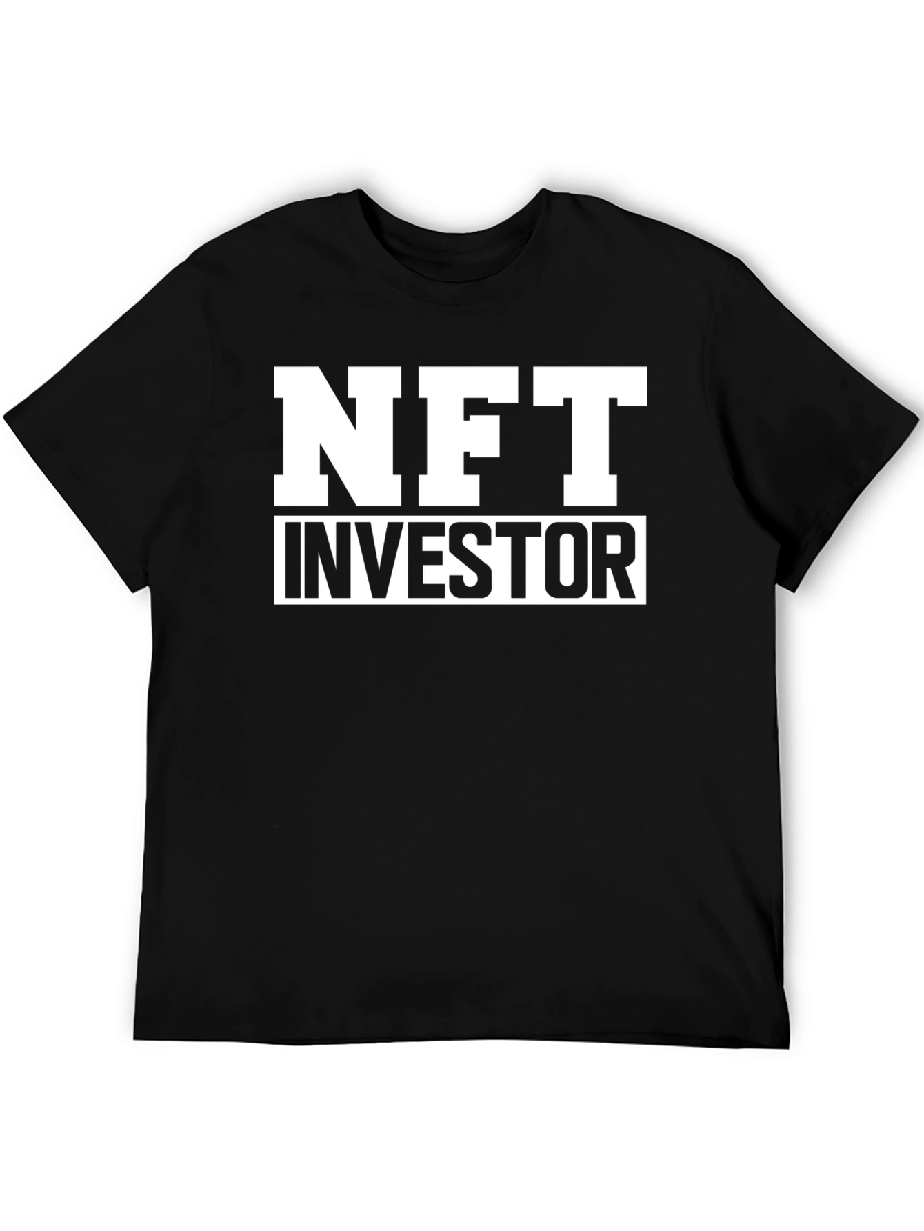 NFT Investor Black T-Shirt