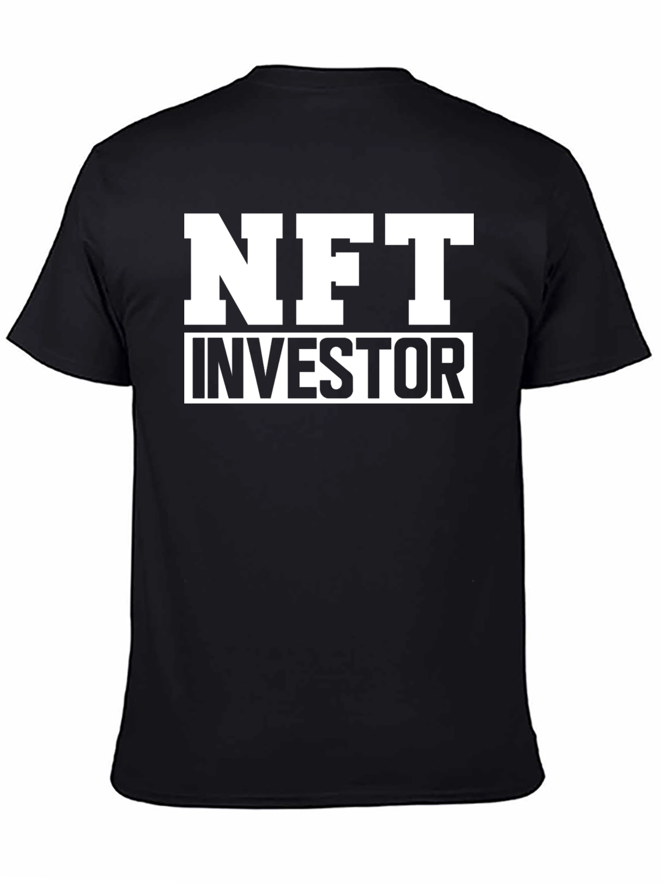NFT Investor Black T-Shirt