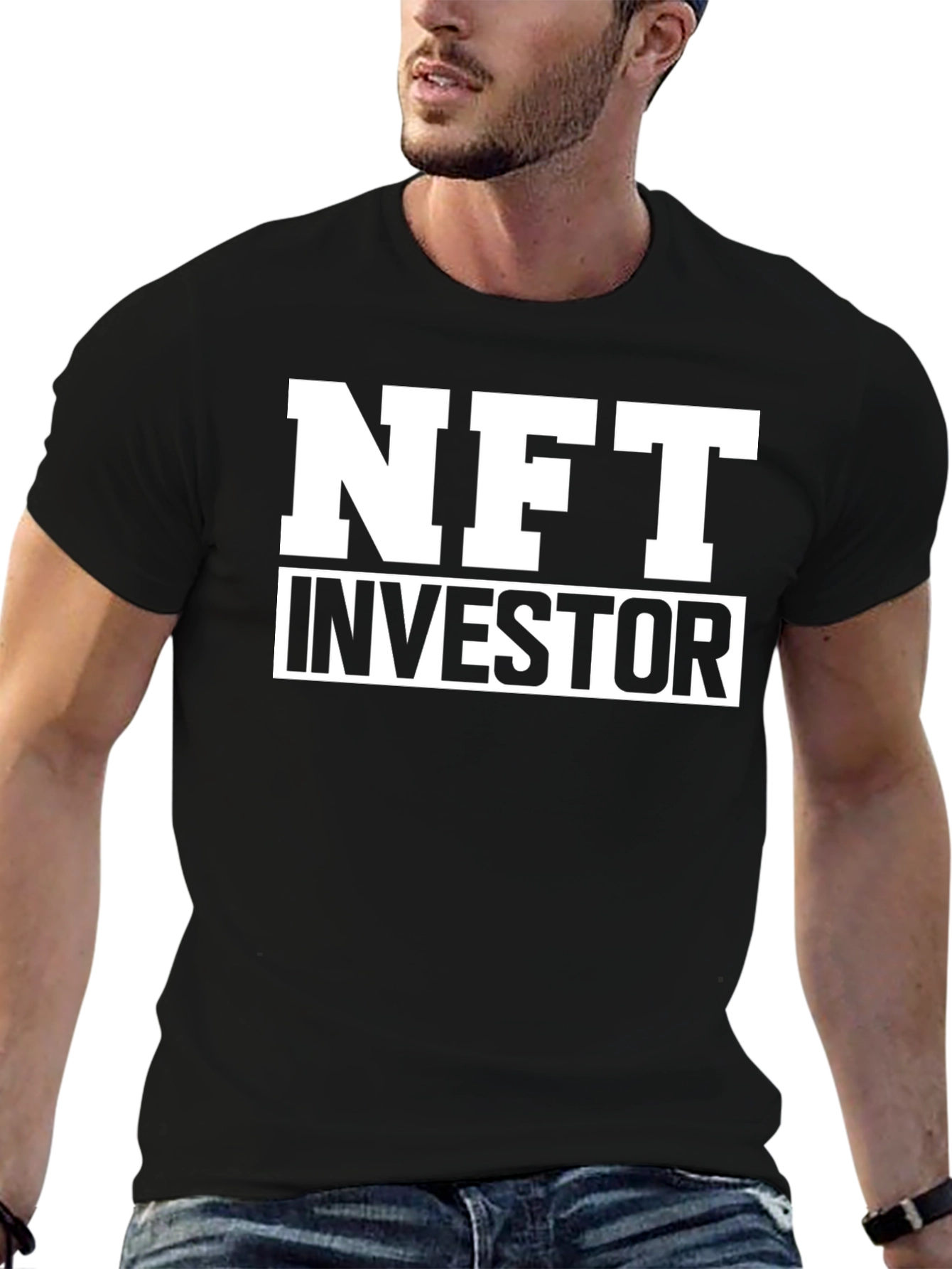 NFT Investor Black T-Shirt