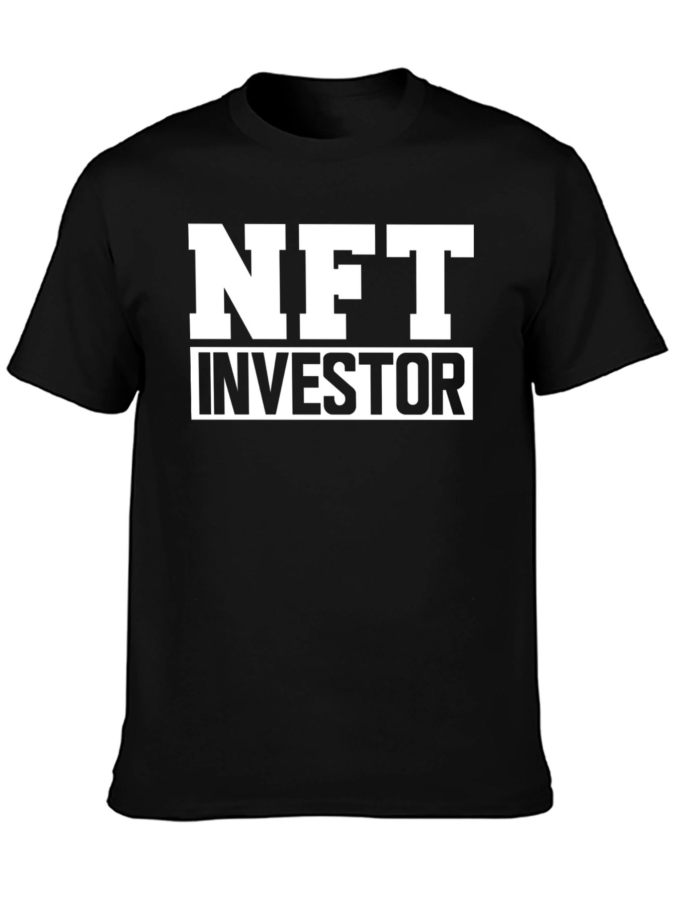 NFT Investor Black T-Shirt