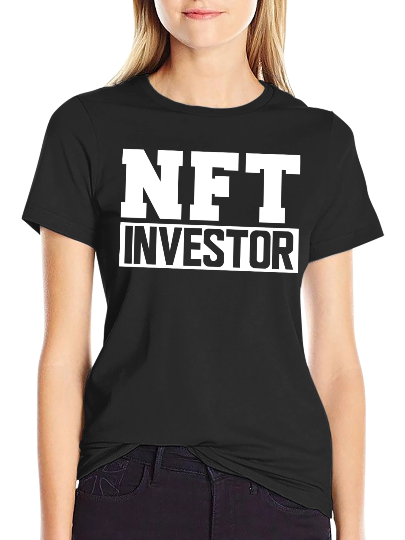 NFT Investor Black T-Shirt