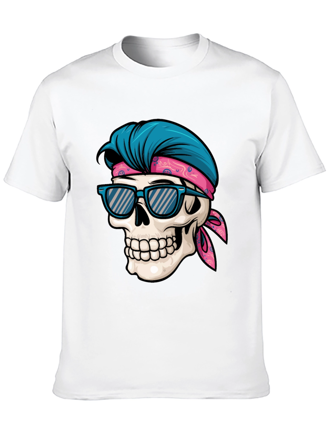 Skull Graphic Tee: Cool Summer Vibes
