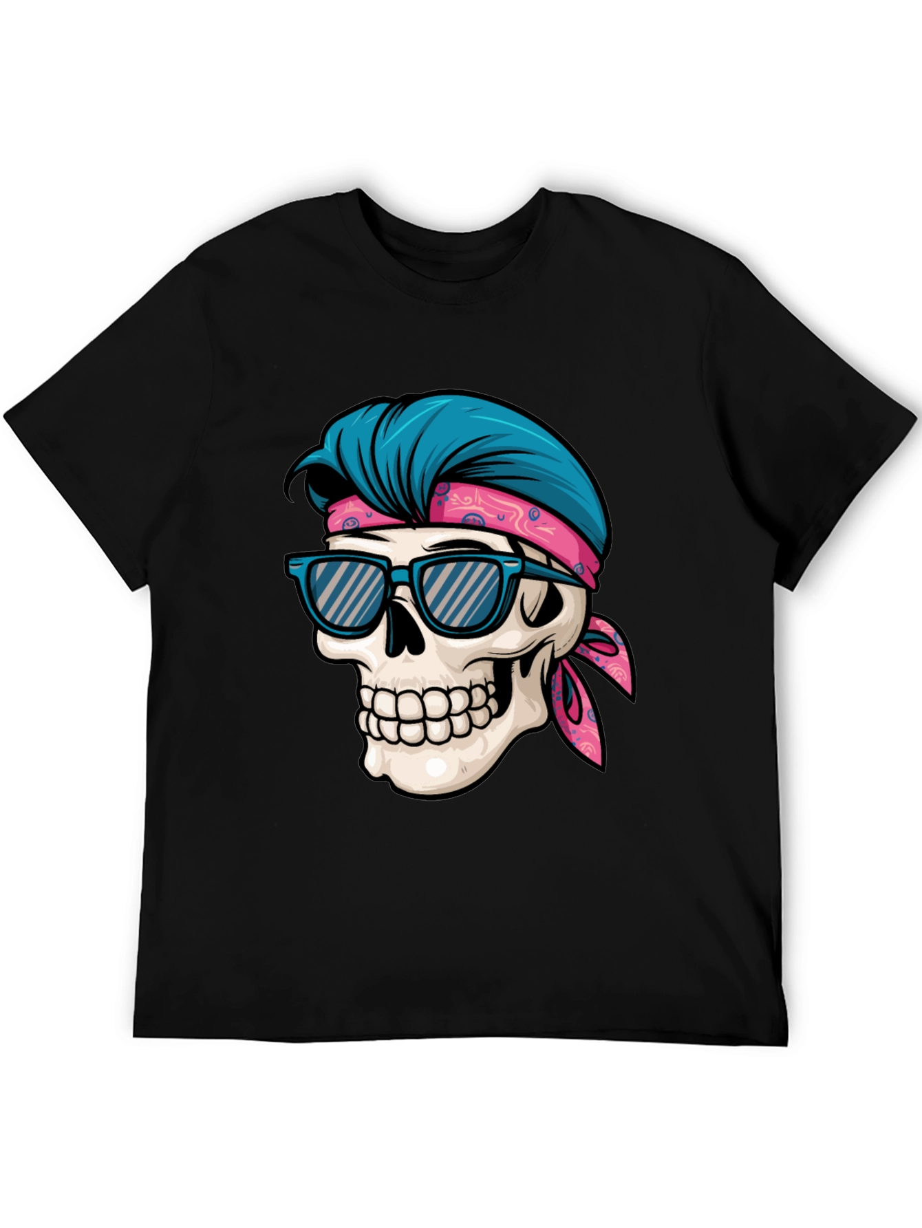 Skull Graphic Tee: Cool Summer Vibes