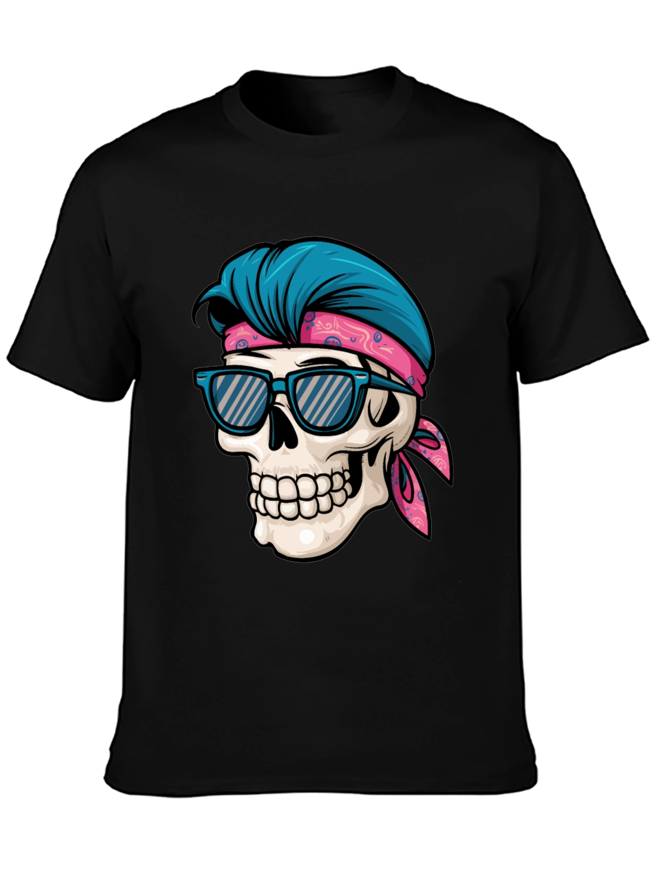 Skull Graphic Tee: Cool Summer Vibes