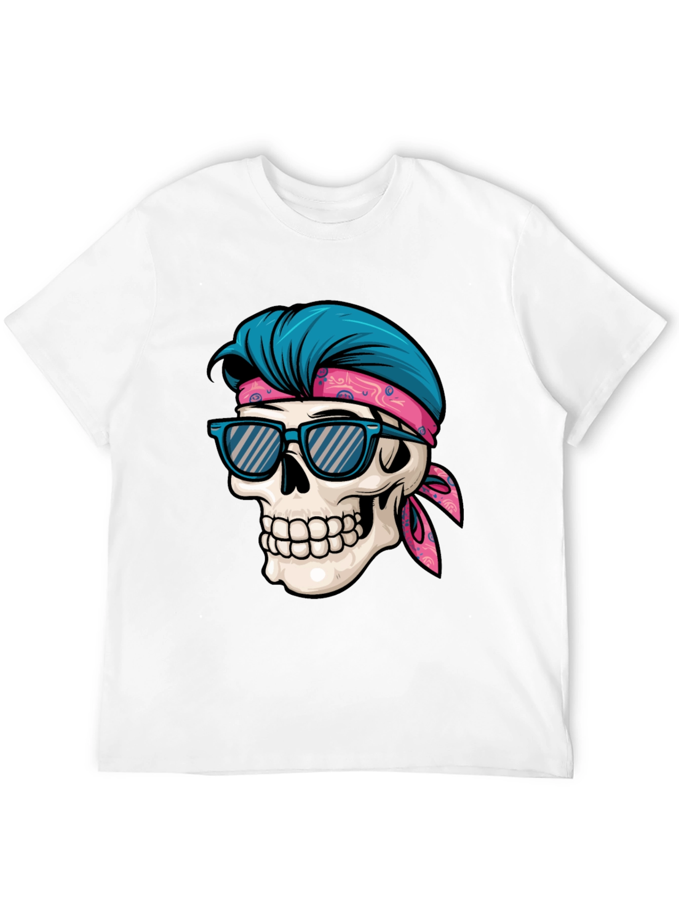 Skull Graphic Tee: Cool Summer Vibes