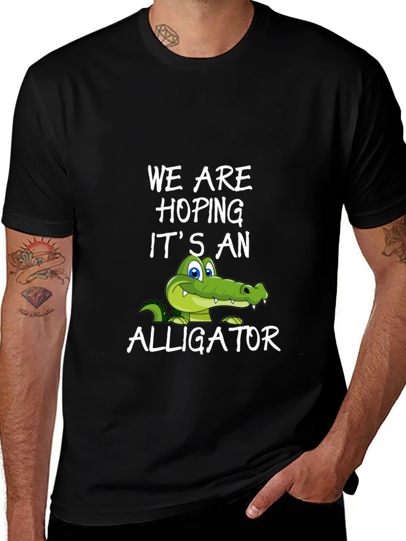 Hoping Its An Alligator Graphic Tee