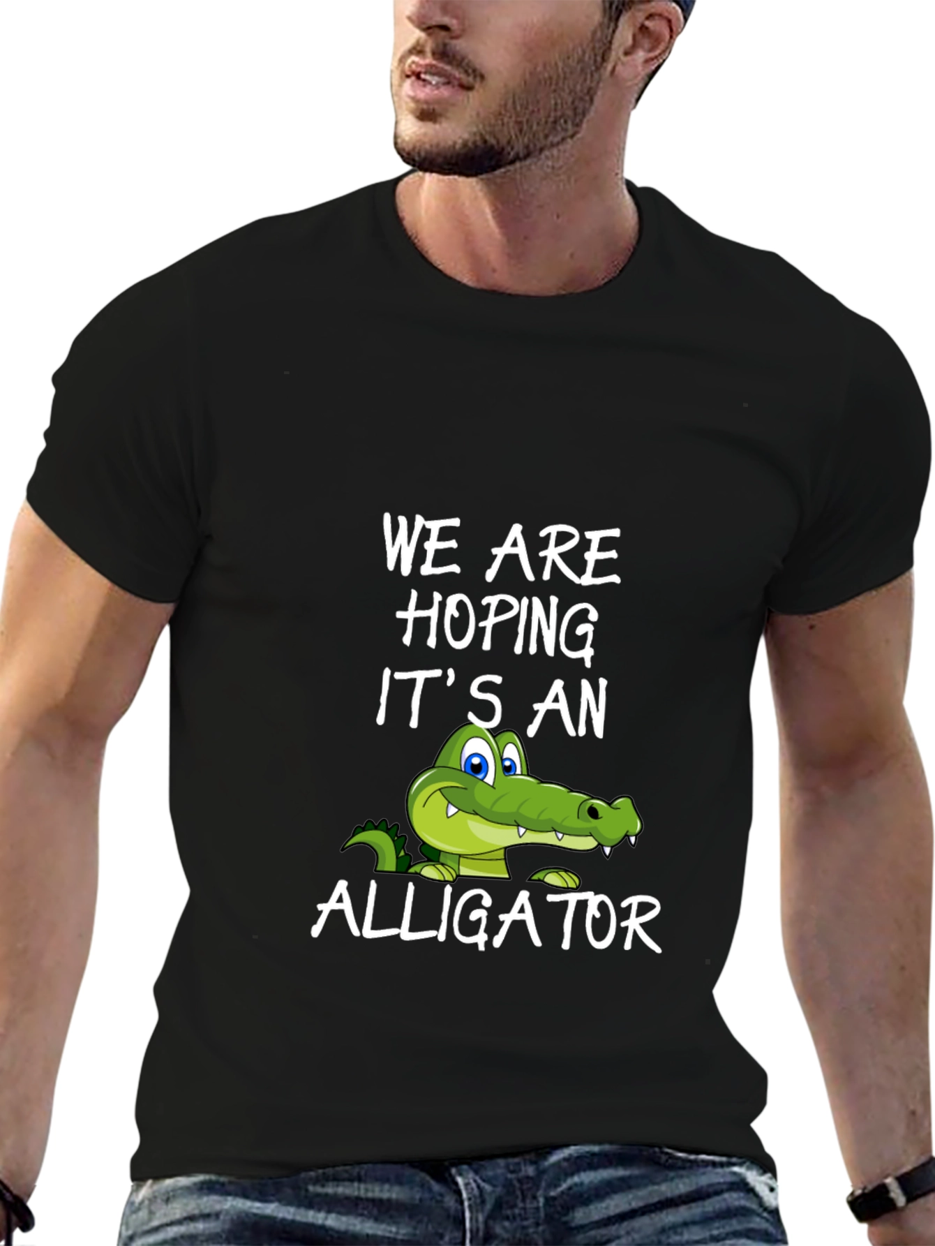 Hoping Its An Alligator Graphic Tee