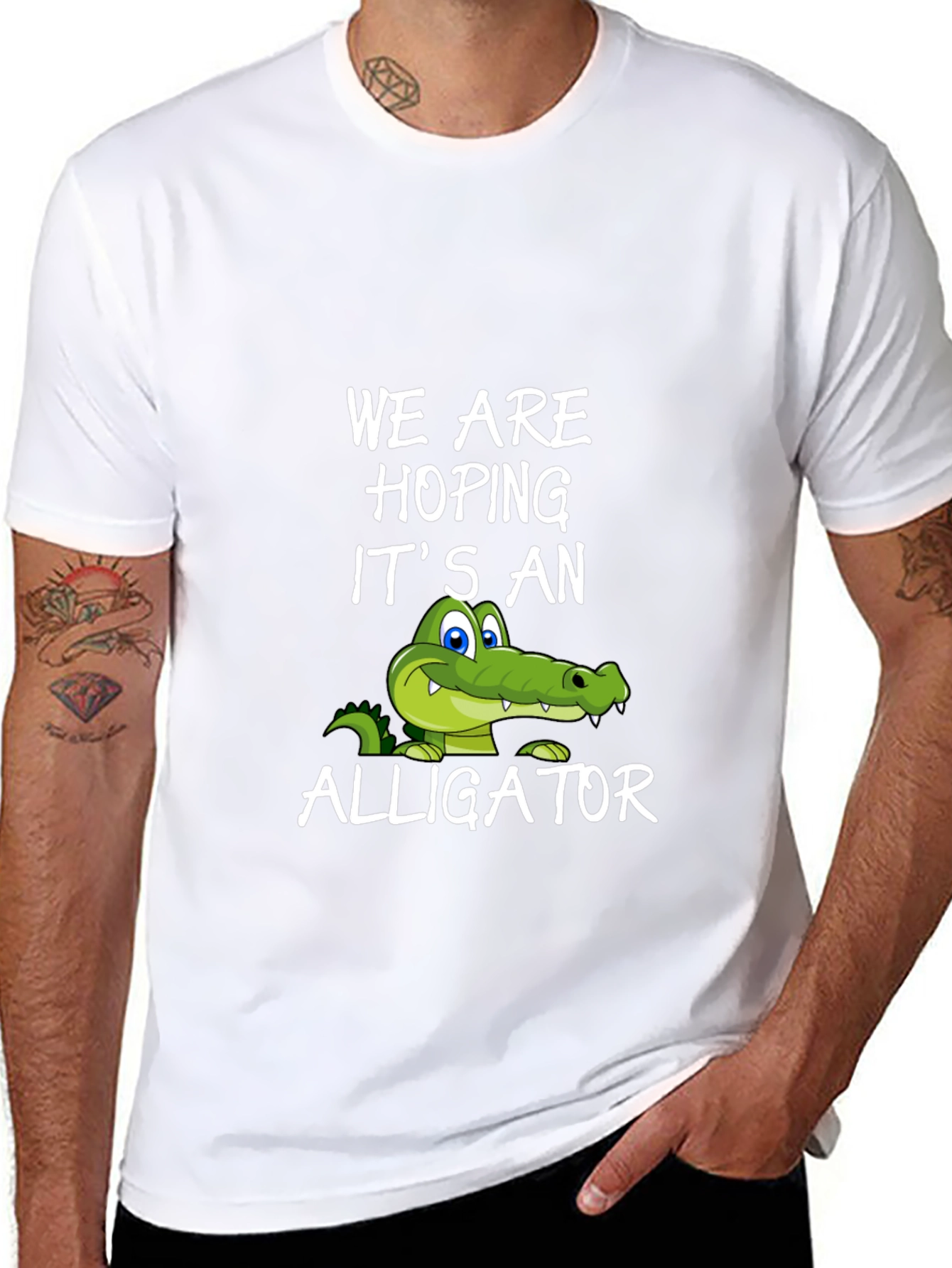 Hoping Its An Alligator Graphic Tee