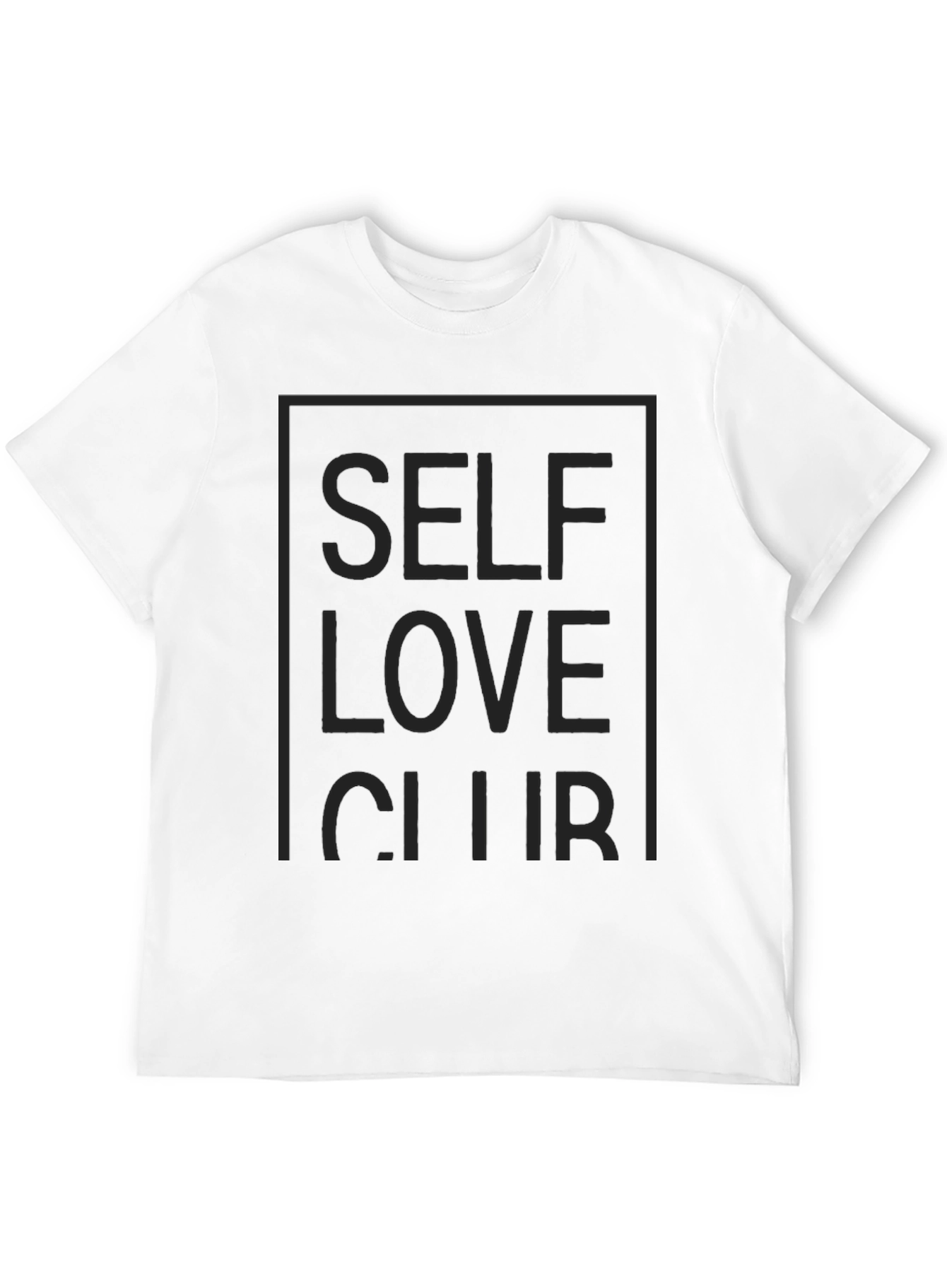 Self Love Club Graphic Tee - Mens Black T-Shirt