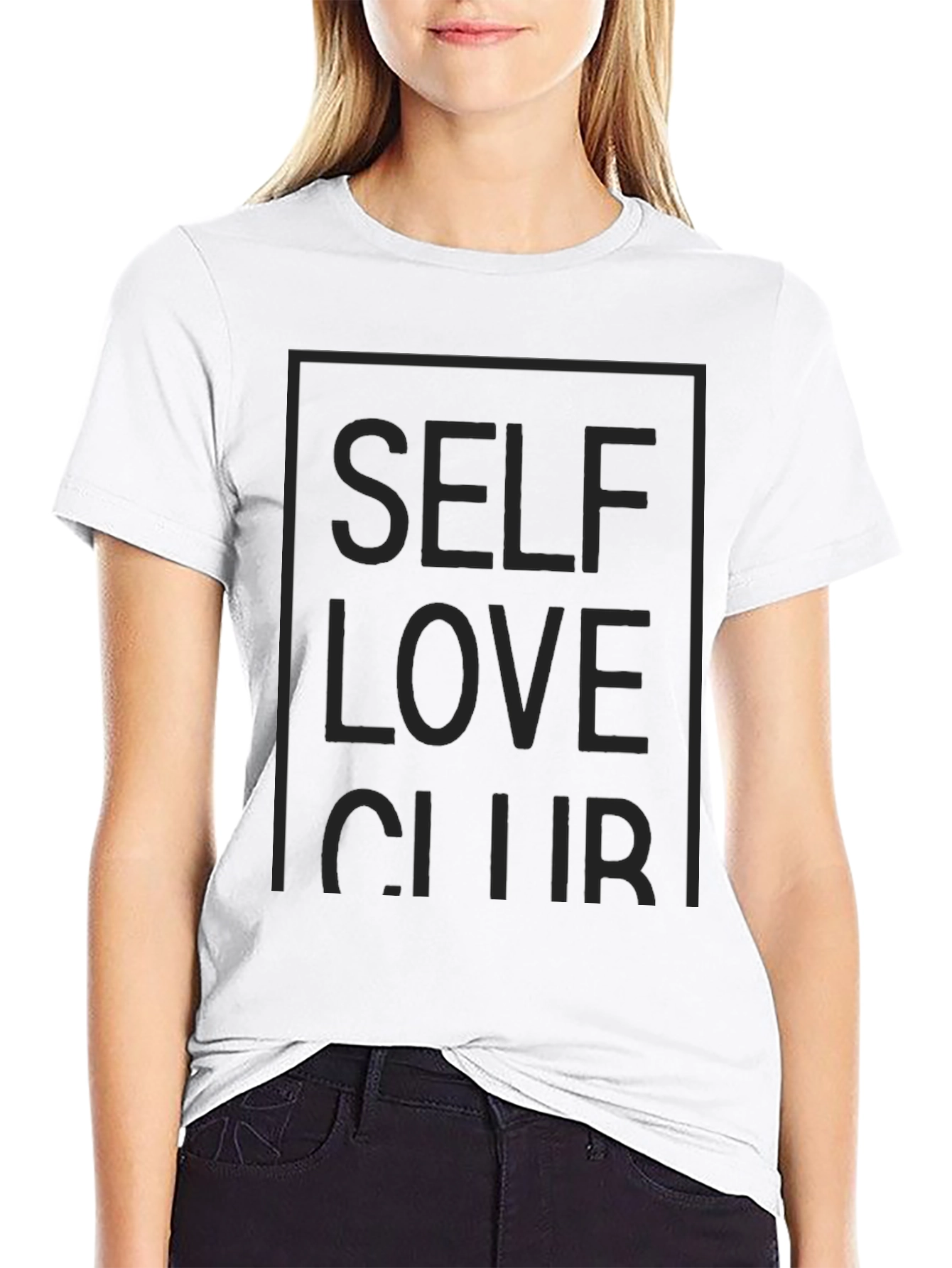 Self Love Club Graphic Tee - Mens Black T-Shirt