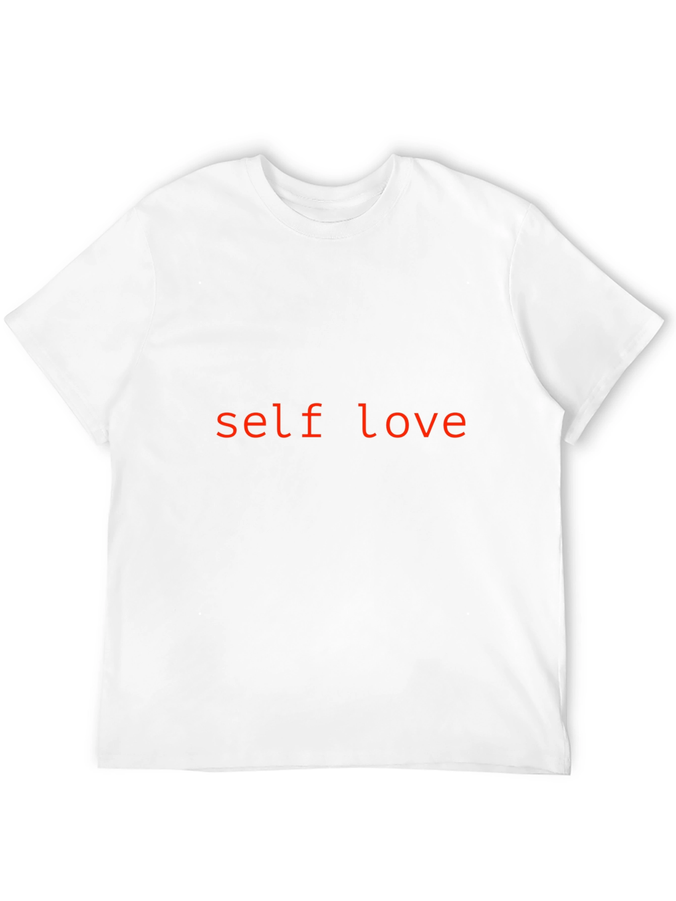 Self Love Graphic Tee - Black Cotton Comfort