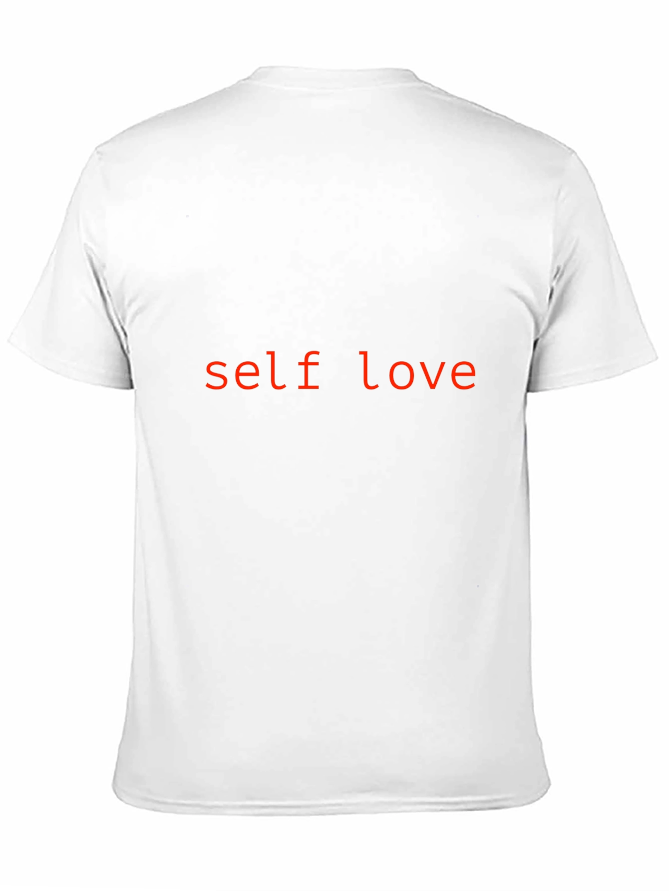 Self Love Graphic Tee - Black Cotton Comfort