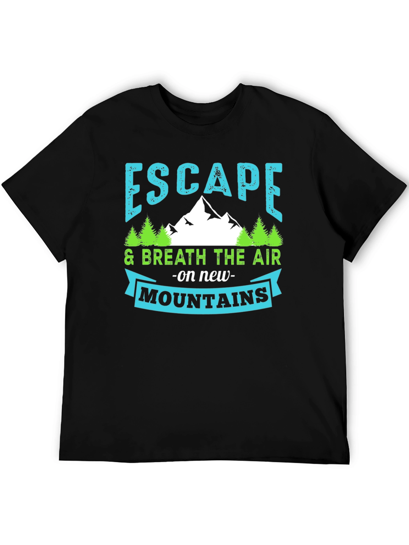 Escape to the Mountains Graphic T-Shirt