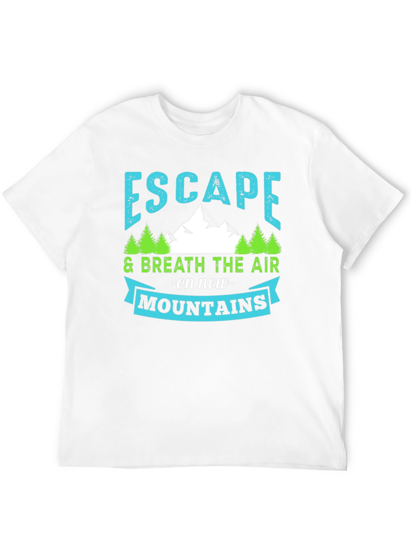 Escape to the Mountains Graphic T-Shirt