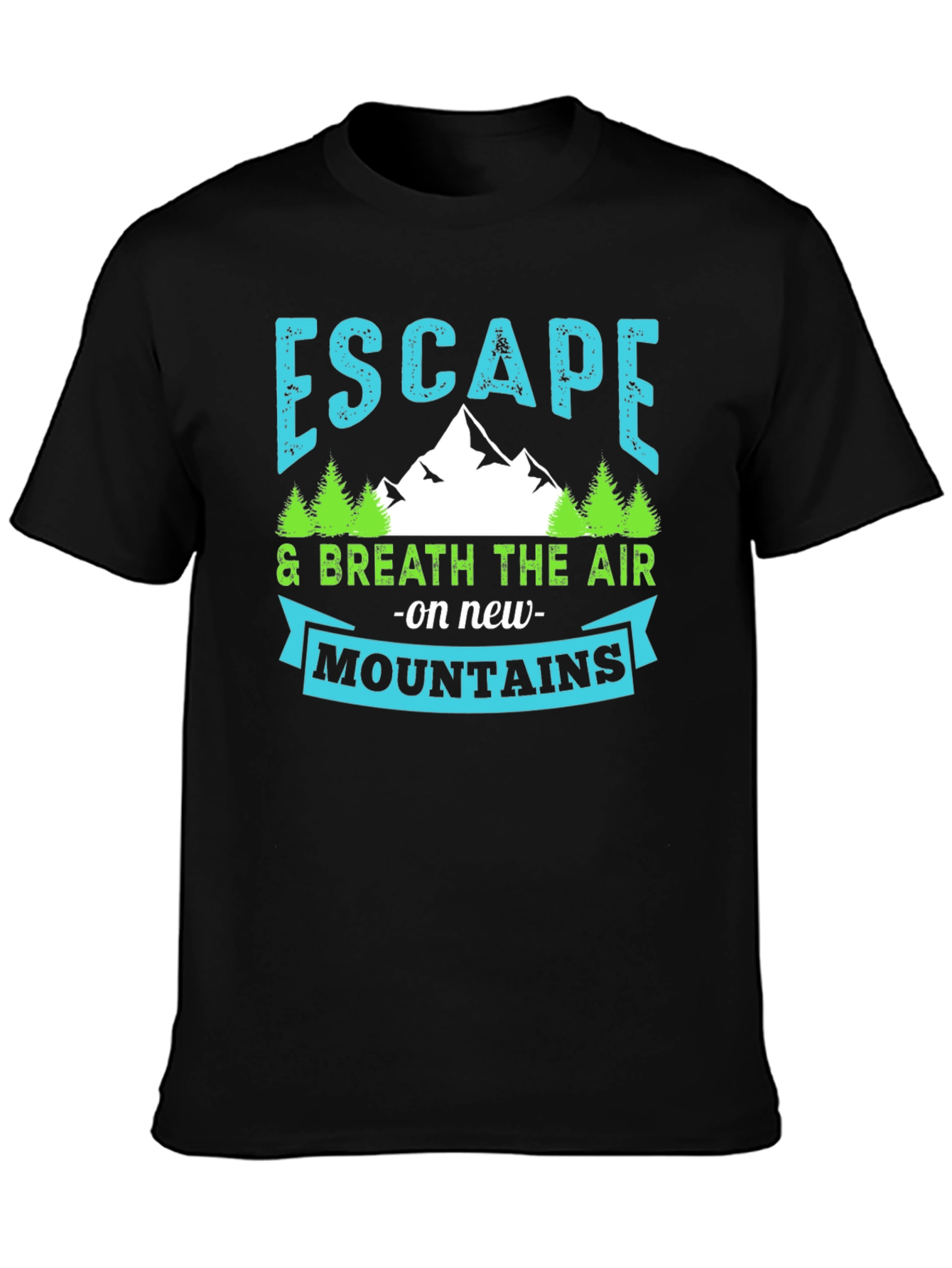 Escape to the Mountains Graphic T-Shirt
