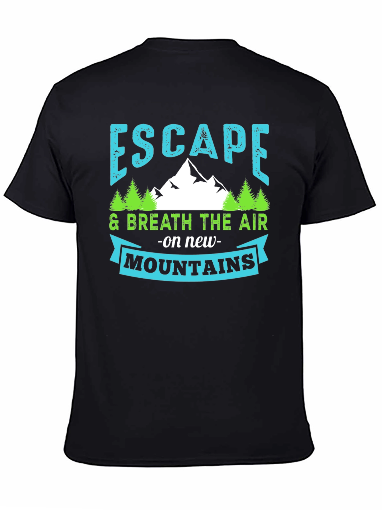 Escape to the Mountains Graphic T-Shirt