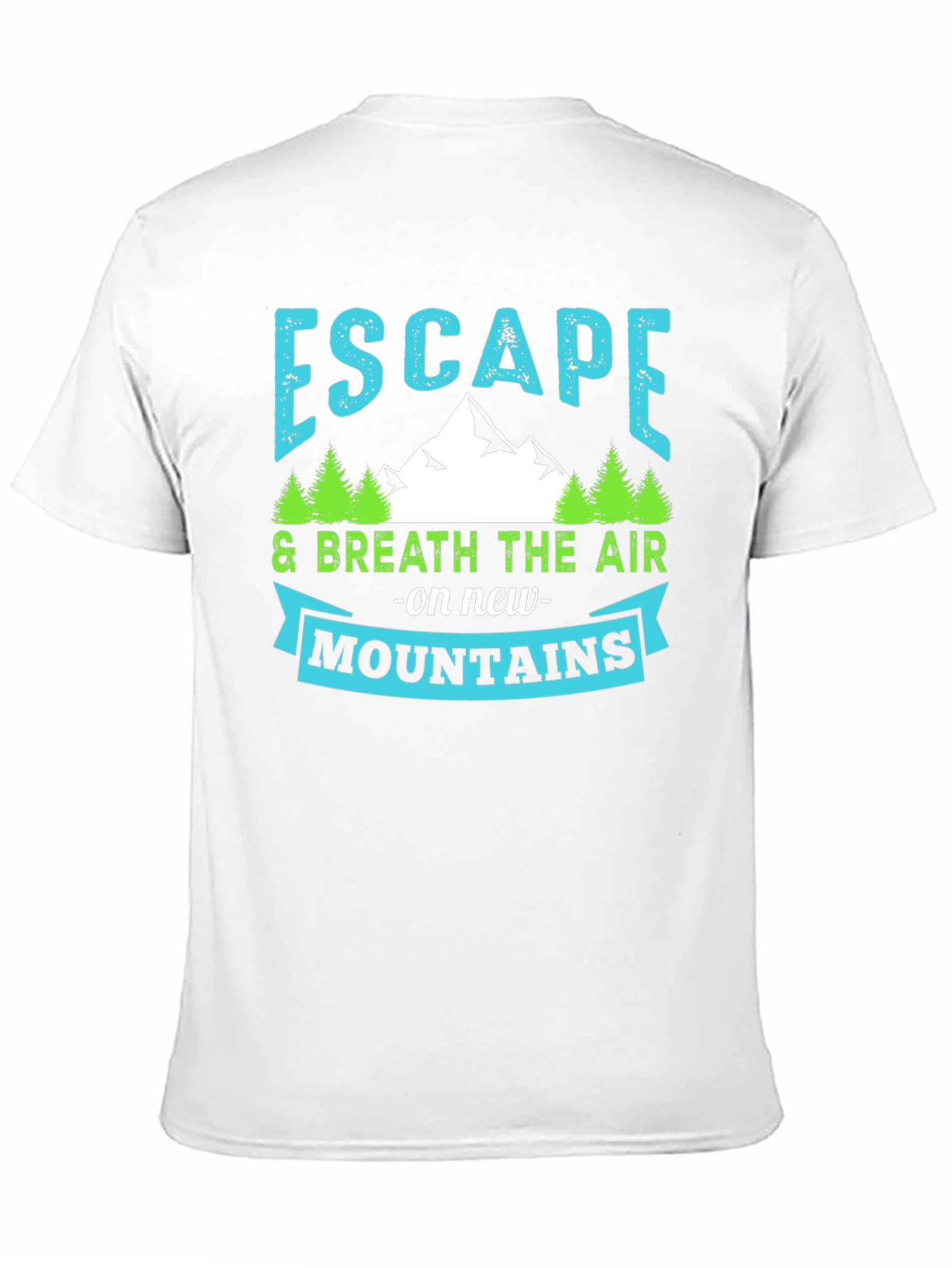 Escape to the Mountains Graphic T-Shirt